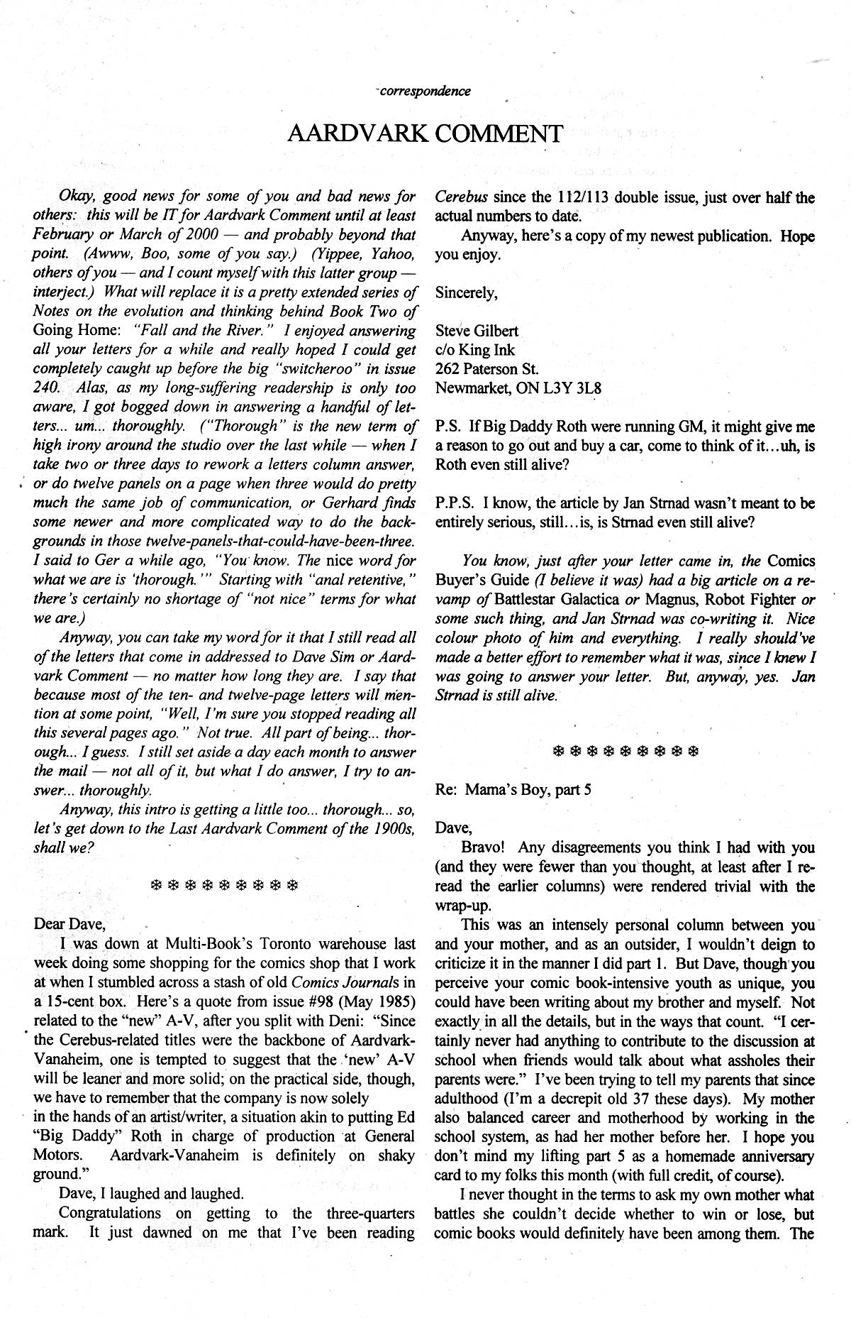 Read online Cerebus comic -  Issue #239 - 23