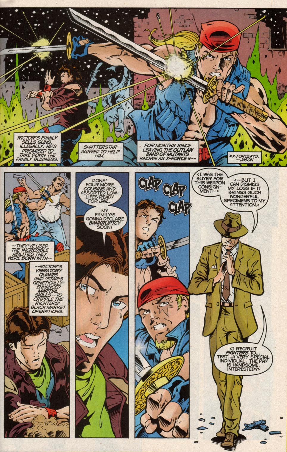 Read online X-Force (1991) comic -  Issue # _Annual 1999 - 4