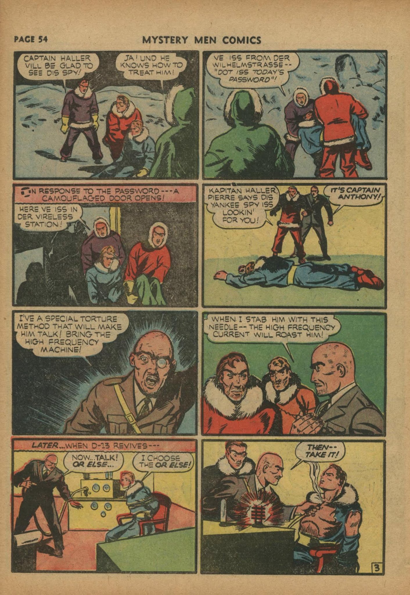 Read online Mystery Men Comics comic -  Issue #20 - 56