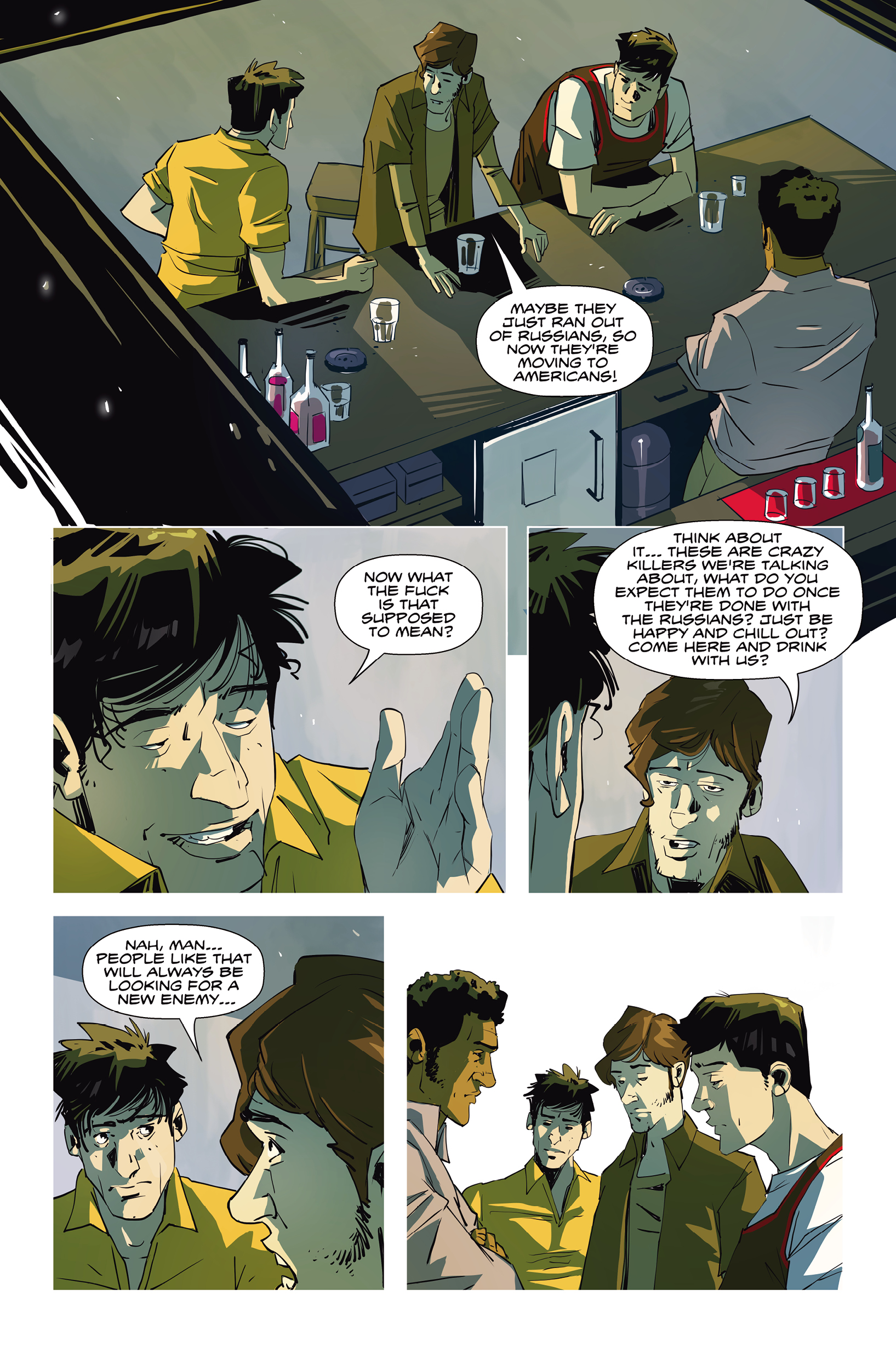 Read online Hotline Miami 2: Wrong Number comic -  Issue #4 - 26