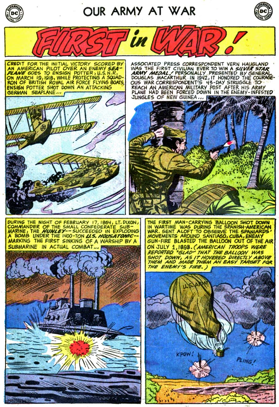 Read online Our Army at War (1952) comic -  Issue #62 - 10