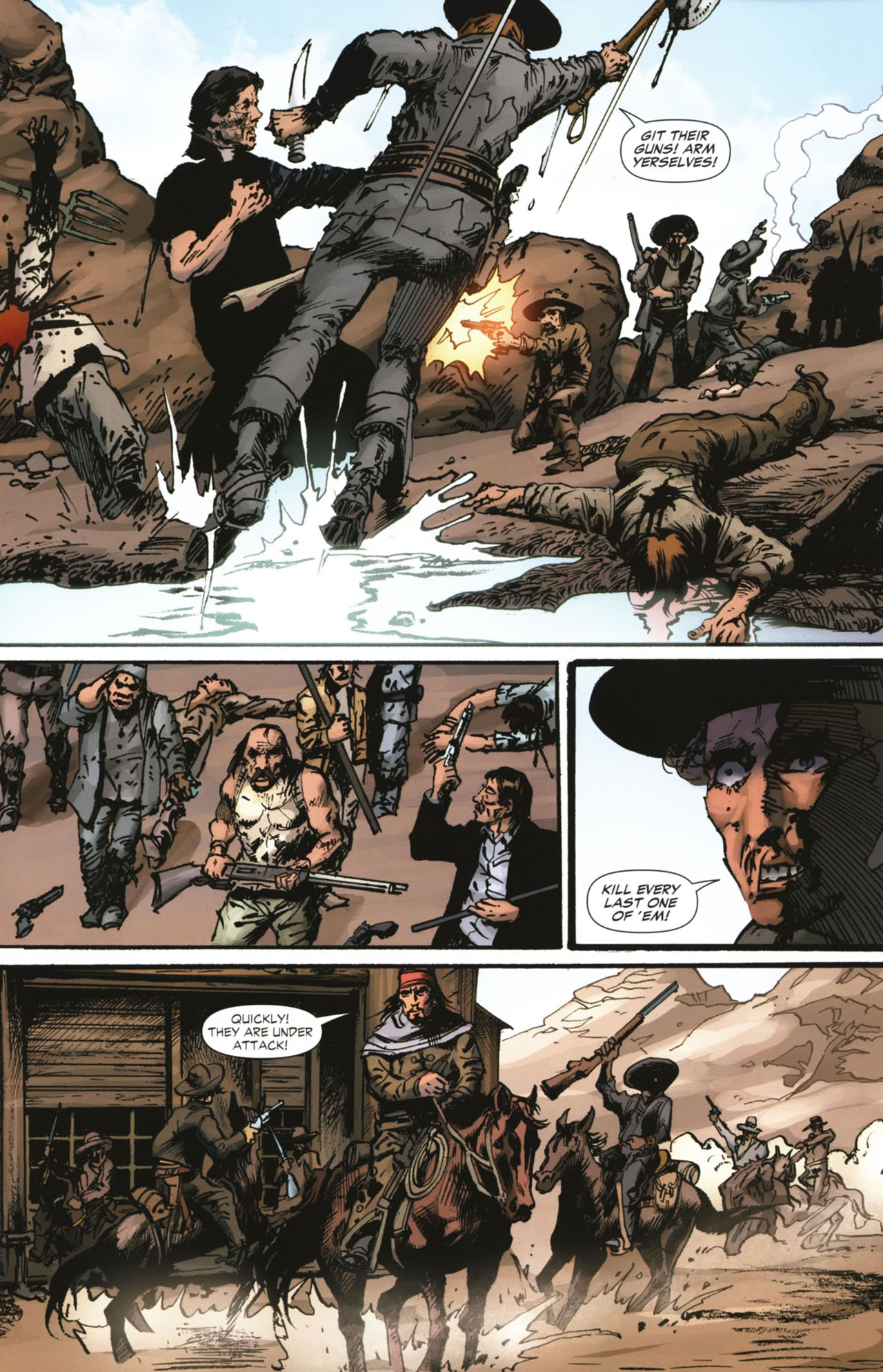 Read online Jonah Hex: No Way Back comic -  Issue # TPB - 111