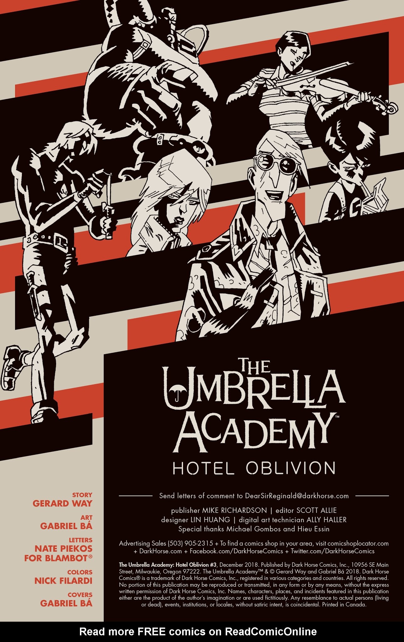 Read online The Umbrella Academy: Hotel Oblivion comic -  Issue #3 - 2