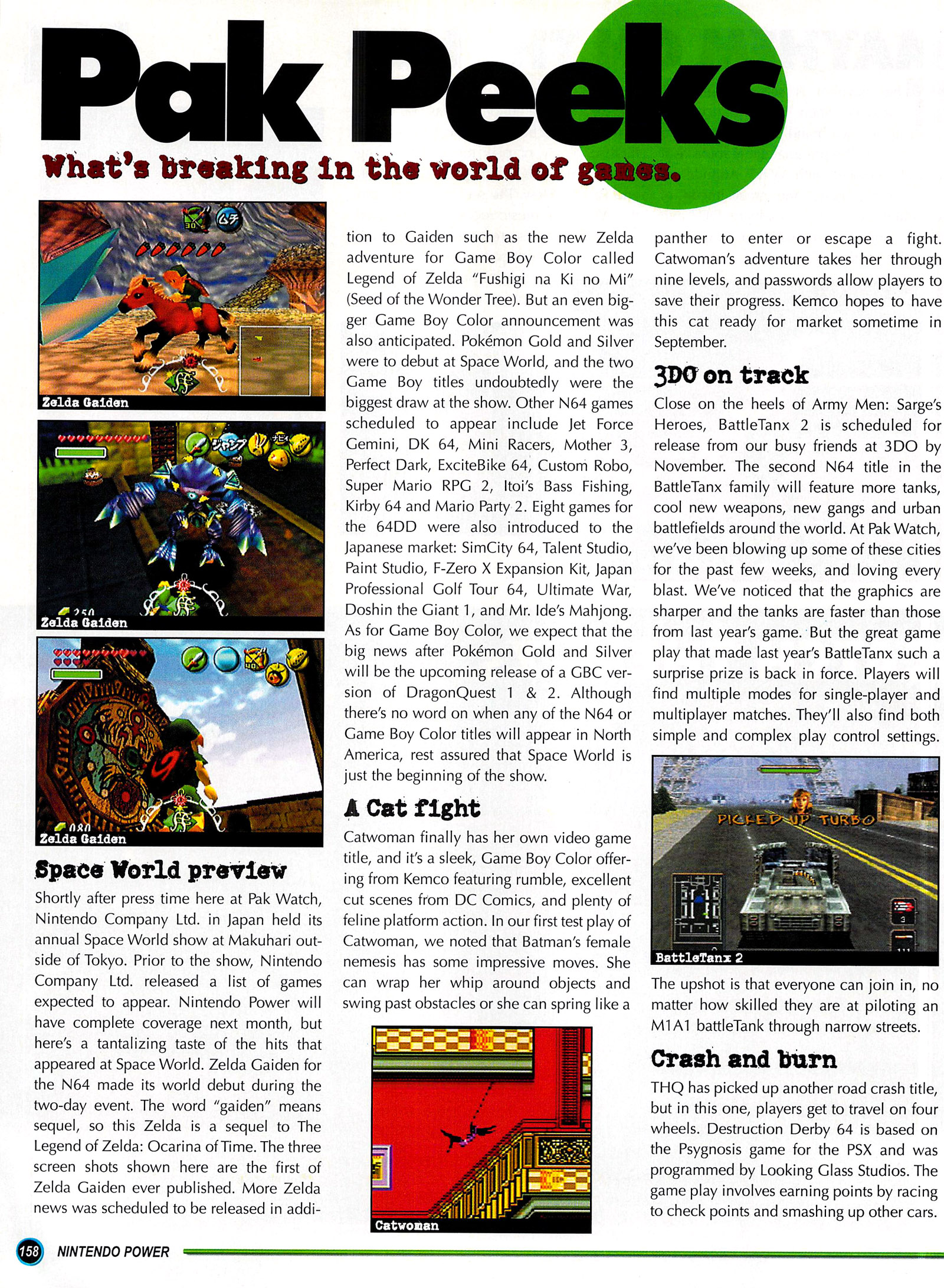 Read online Nintendo Power comic -  Issue #124 - 164