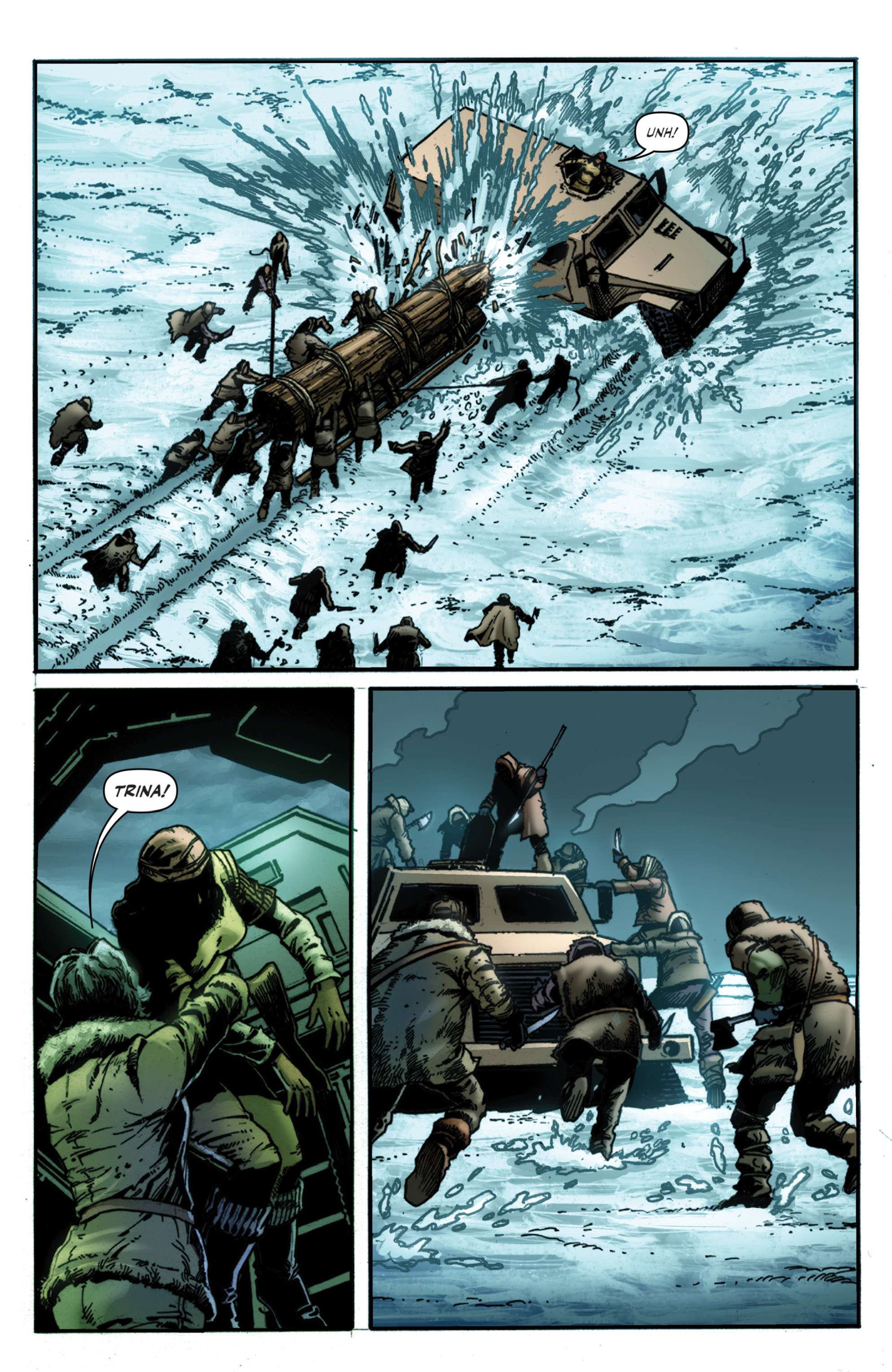 Read online Winterworld: Frozen Fleet comic -  Issue #1 - 11