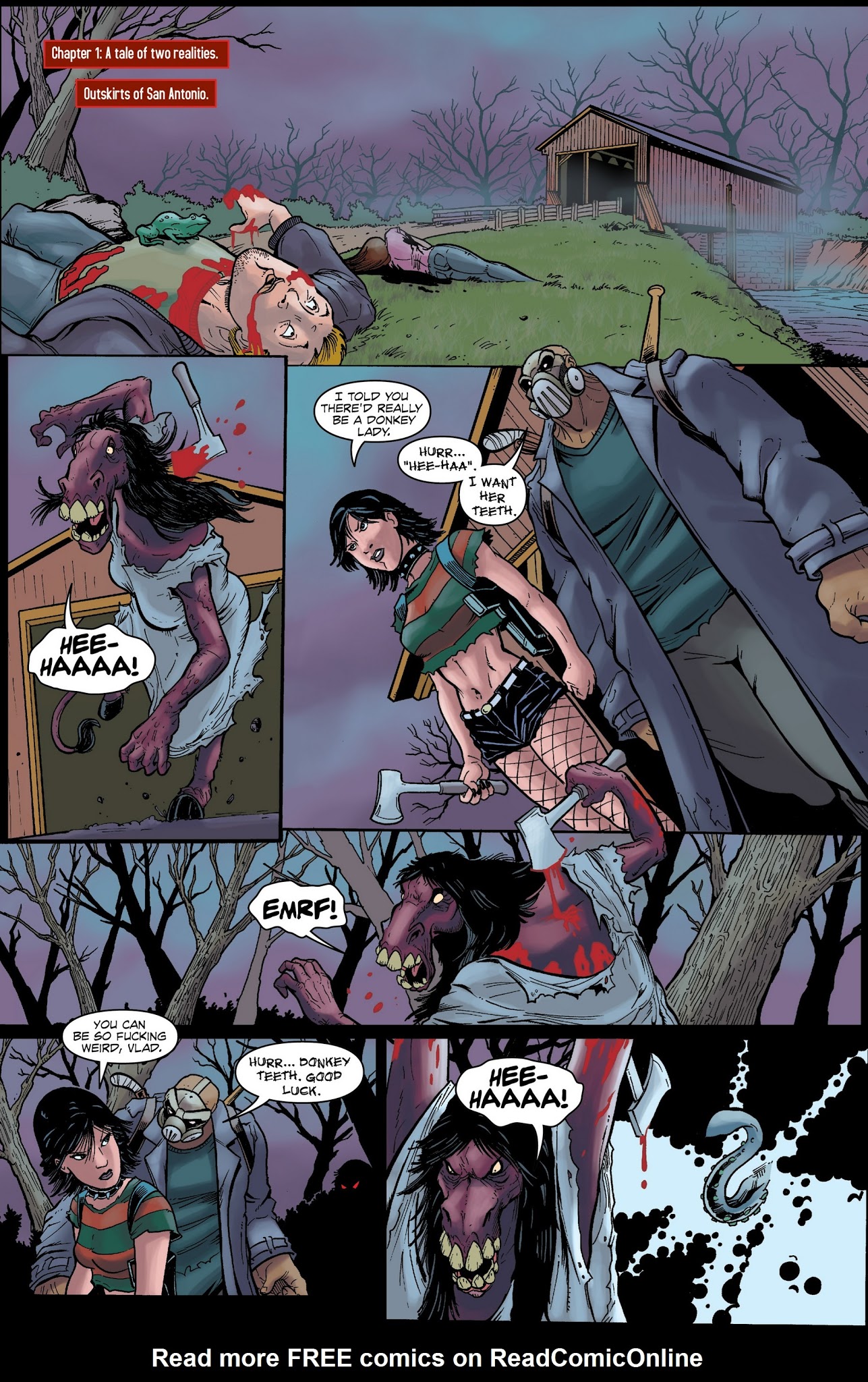 Read online Hack/Slash Omnibus comic -  Issue # TPB 3 - 384