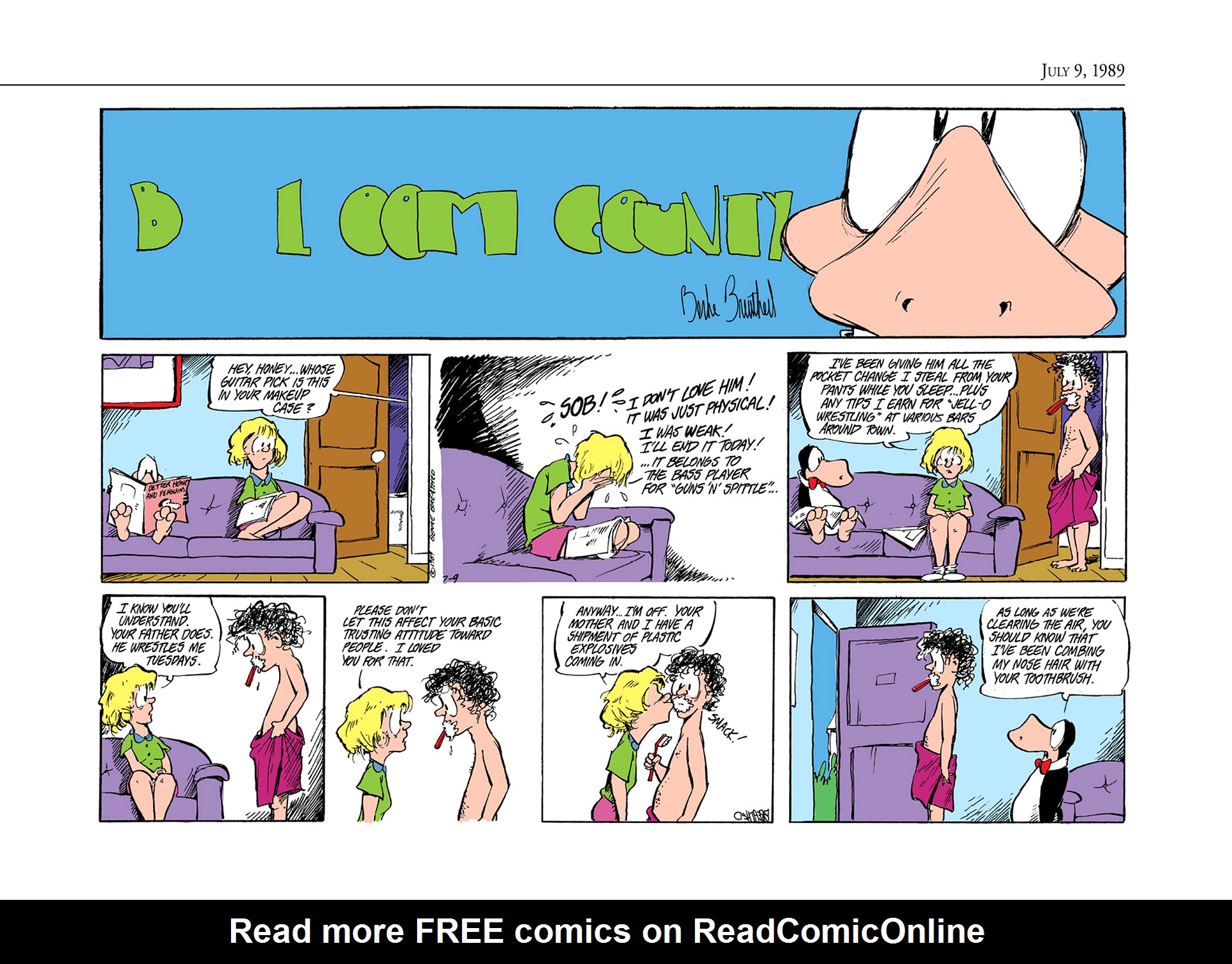 Read online The Bloom County Digital Library comic -  Issue # TPB 9 (Part 2) - 98