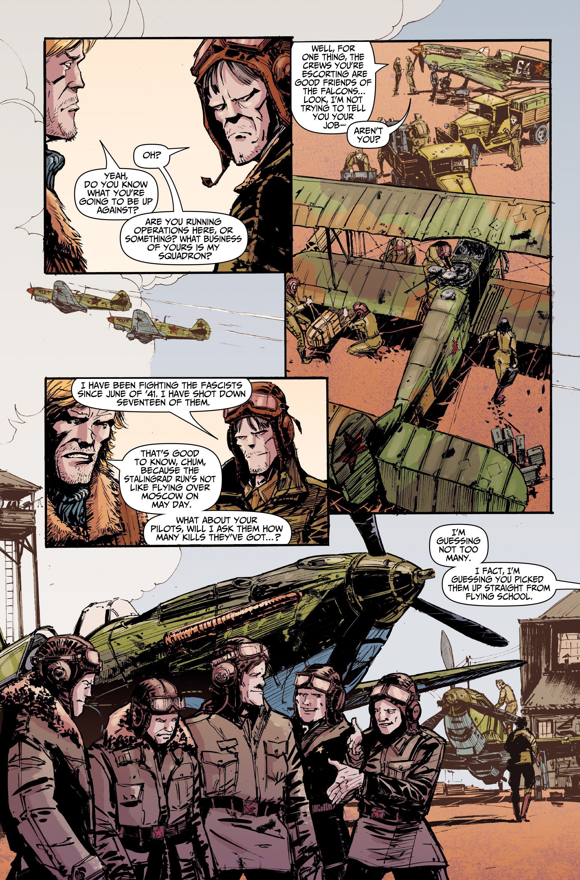 Read online Johnny Red comic -  Issue #3 - 13