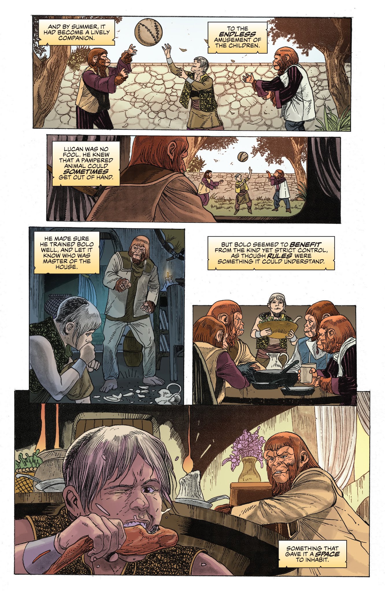 Read online Planet of the Apes: The Time of Man comic -  Issue # Full - 14