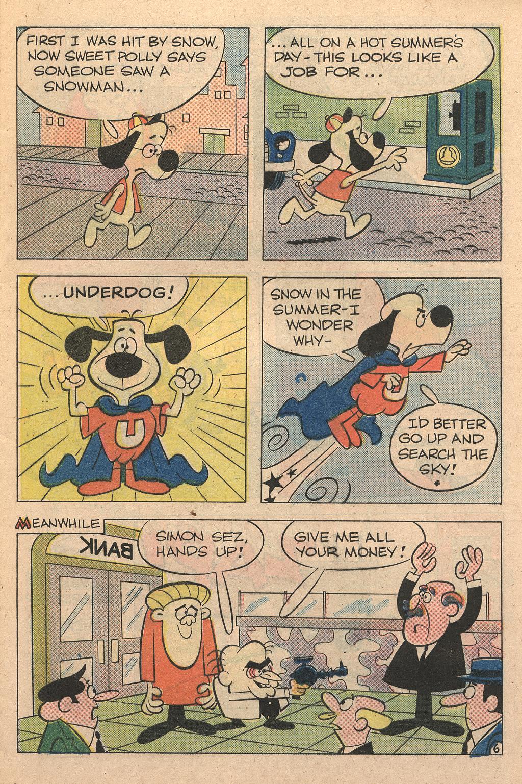 Read online Underdog (1970) comic -  Issue #5 - 9