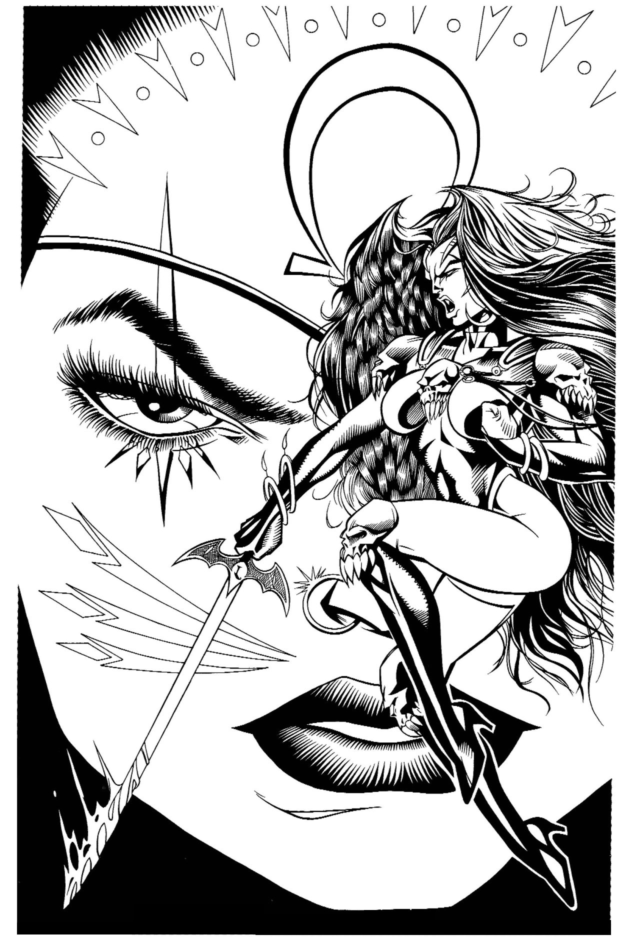 Read online Vampress Luxura / Baby Angel X comic -  Issue #2 - 23