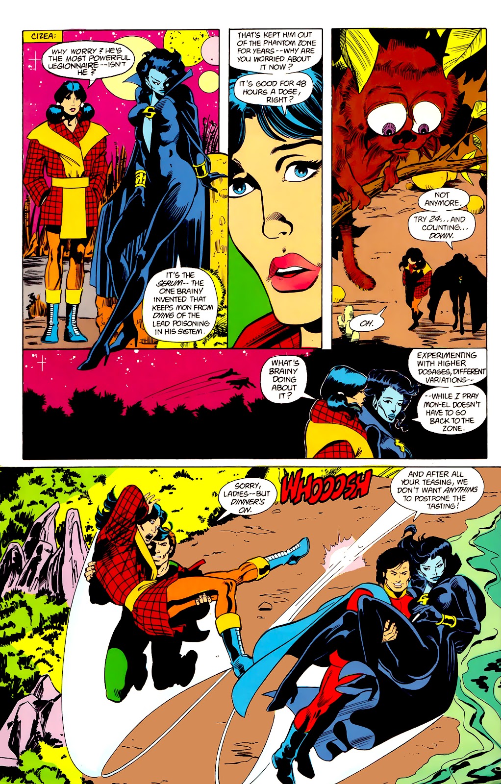 Legion of Super-Heroes (1984) issue 21 - Page 17
