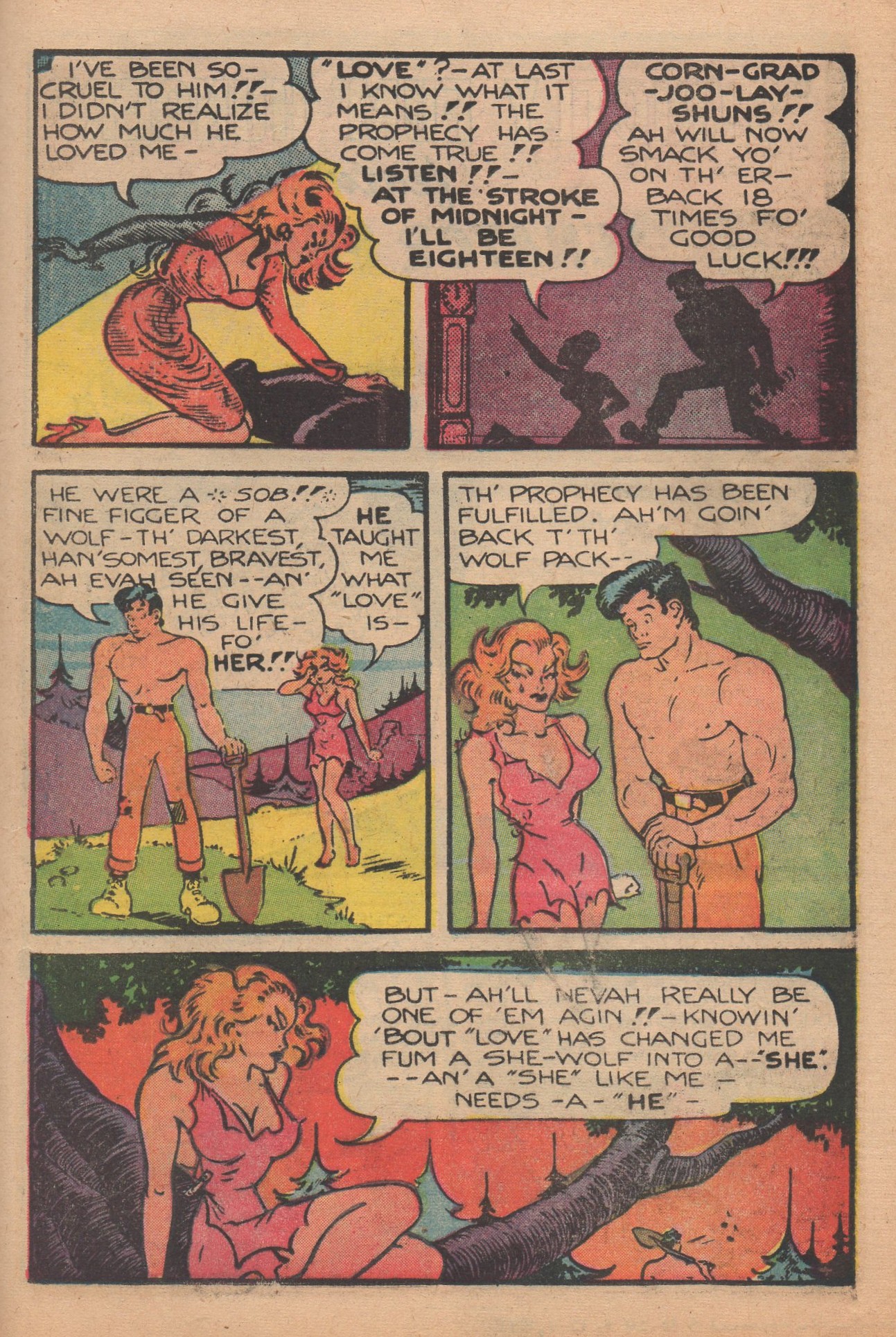 Read online Al Capp's Wolf Gal comic -  Issue #2 - 25