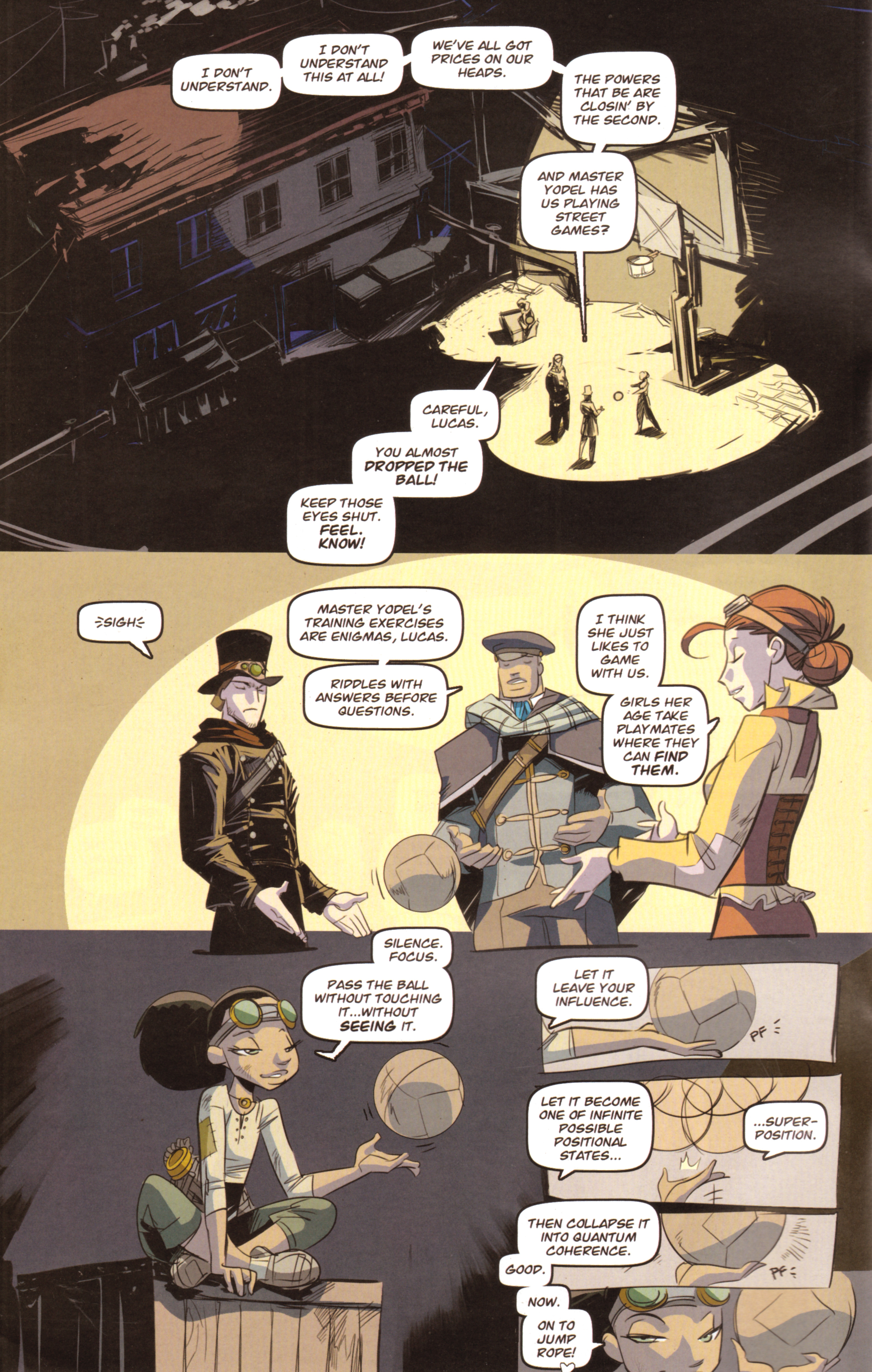 Read online Steam Wars: First Empire comic -  Issue #1 - 4