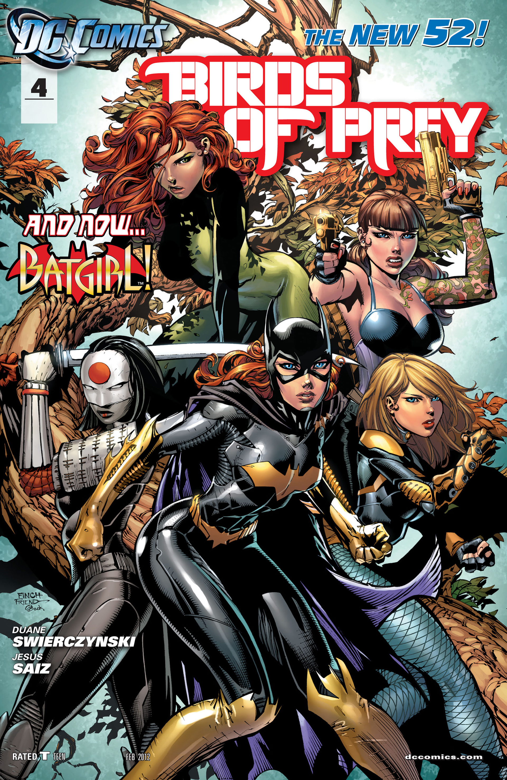 Read online Birds of Prey (2011) comic -  Issue #4 - 1