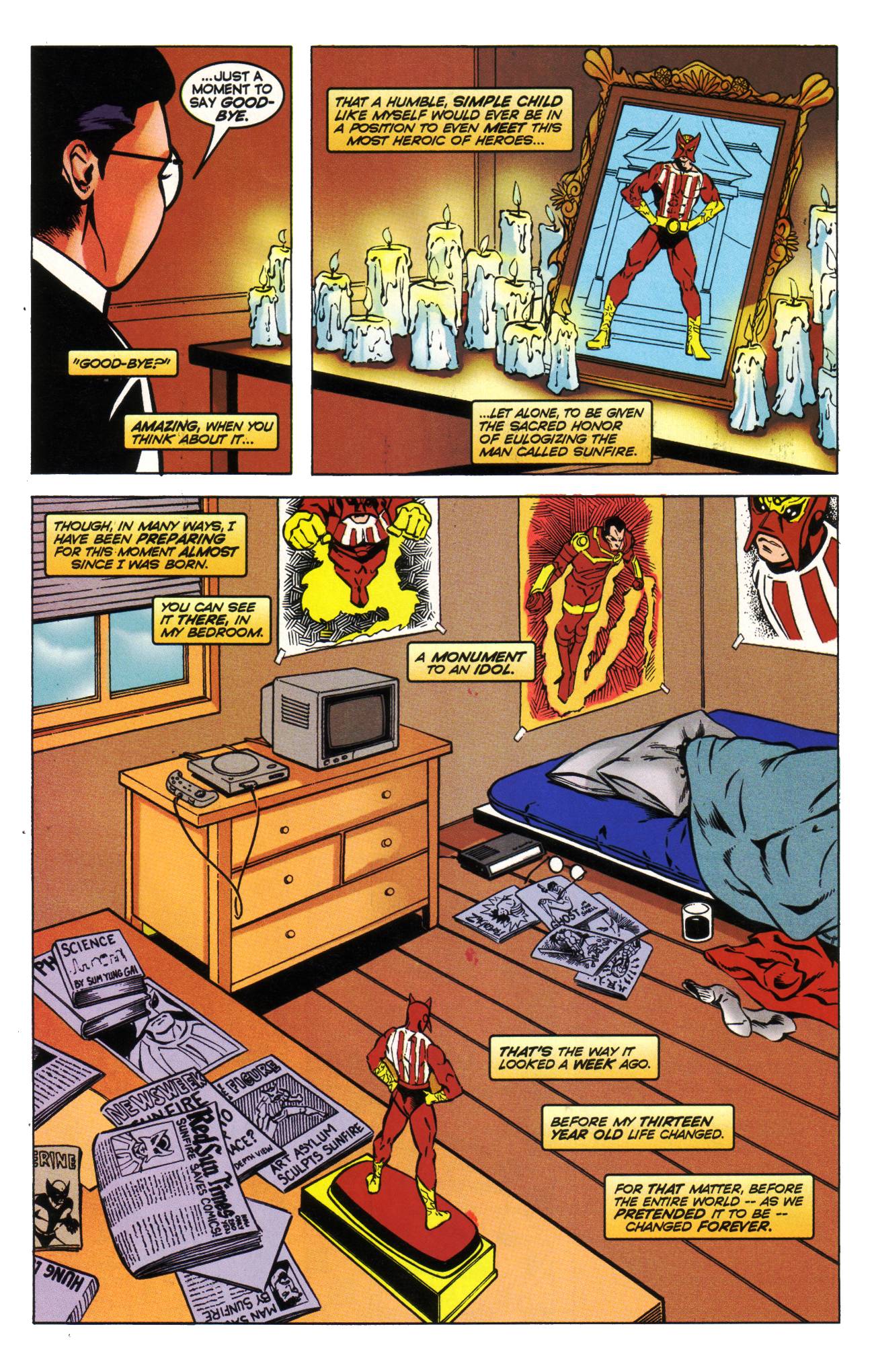 Read online Sunfire & Big Hero Six comic -  Issue #1 - 6