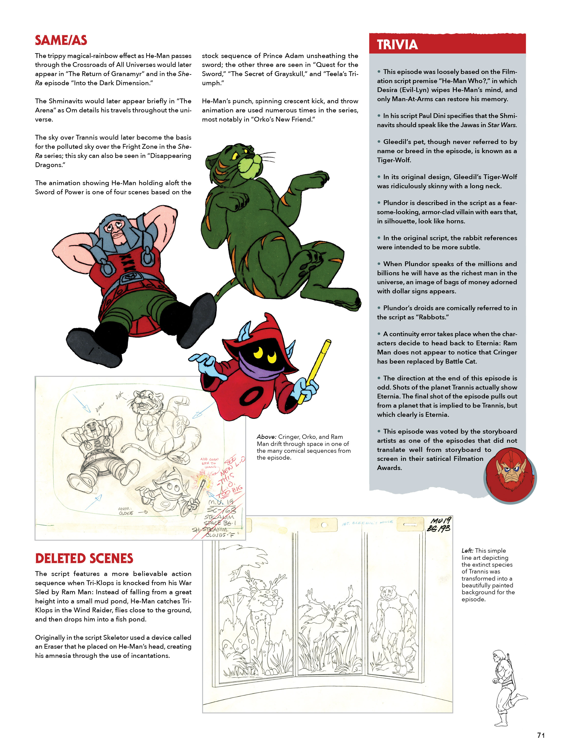 Read online He-Man and She-Ra: A Complete Guide to the Classic Animated Adventures comic -  Issue # TPB (Part 1) - 71