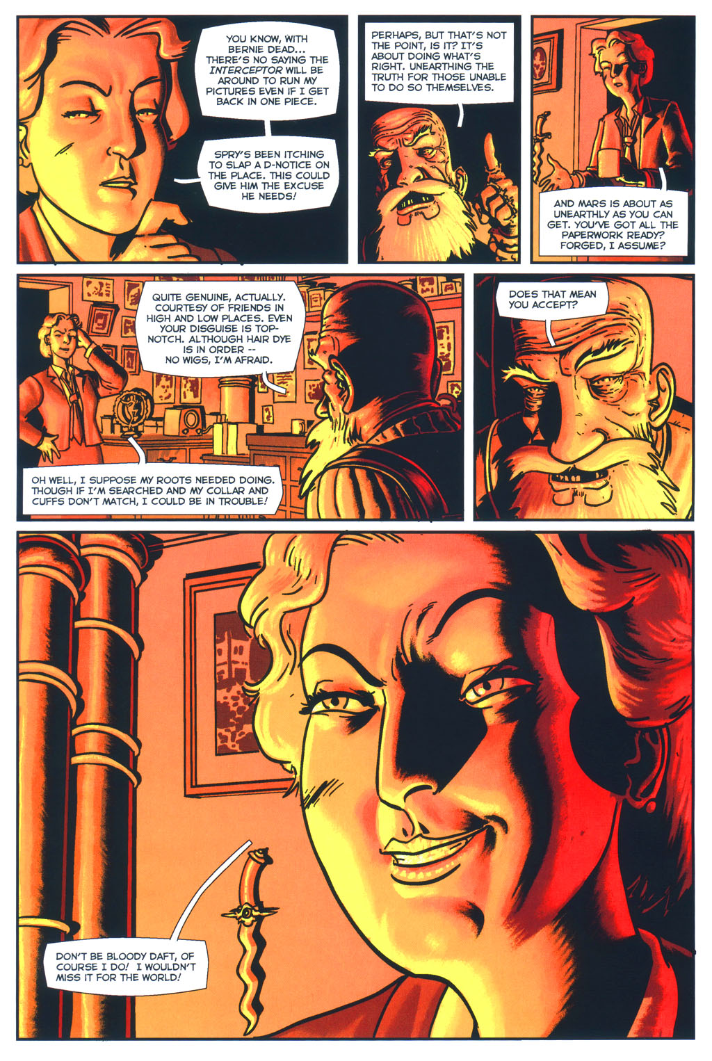 Read online Scarlet Traces: The Great Game comic -  Issue #2 - 14