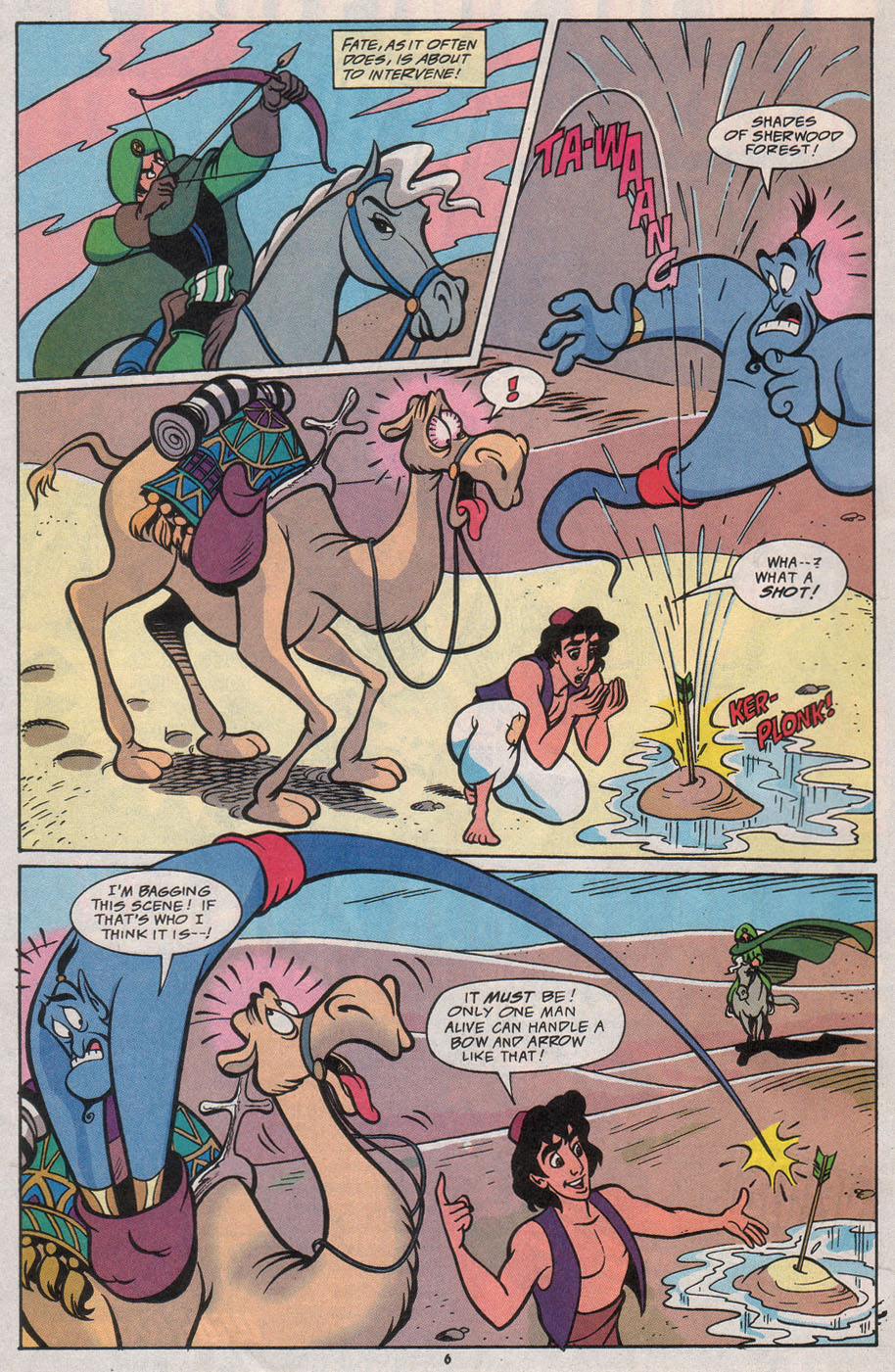 Read online Disney's Aladdin comic -  Issue #9 - 8