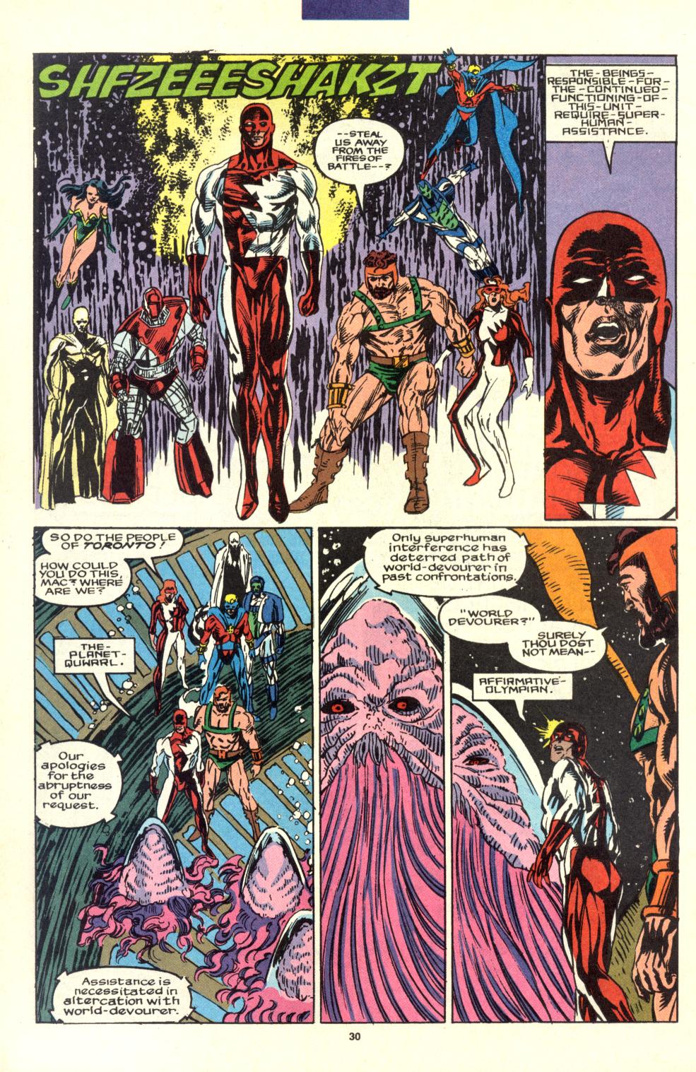 Read online Alpha Flight (1983) comic -  Issue #99 - 24