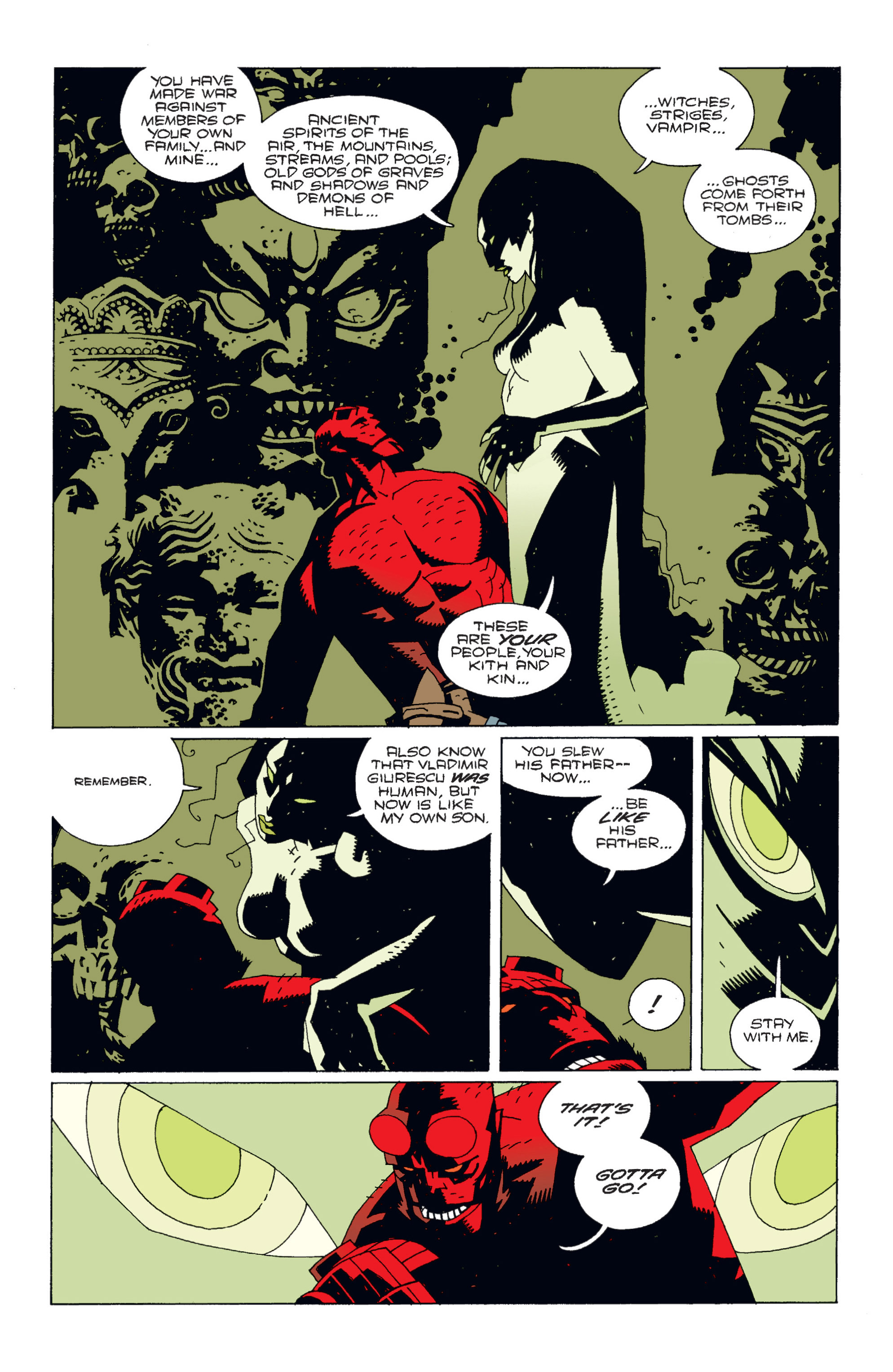 Read online Hellboy comic -  Issue #2 - 86