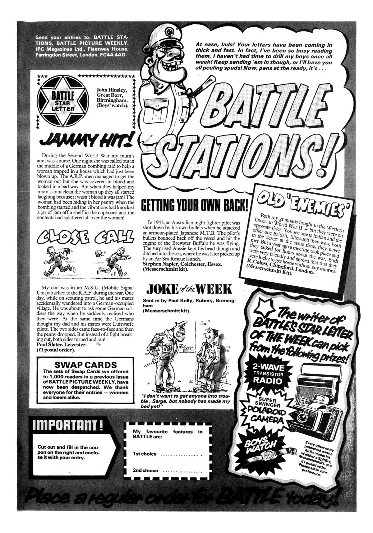 Read online Battle Picture Weekly comic -  Issue #11 - 13