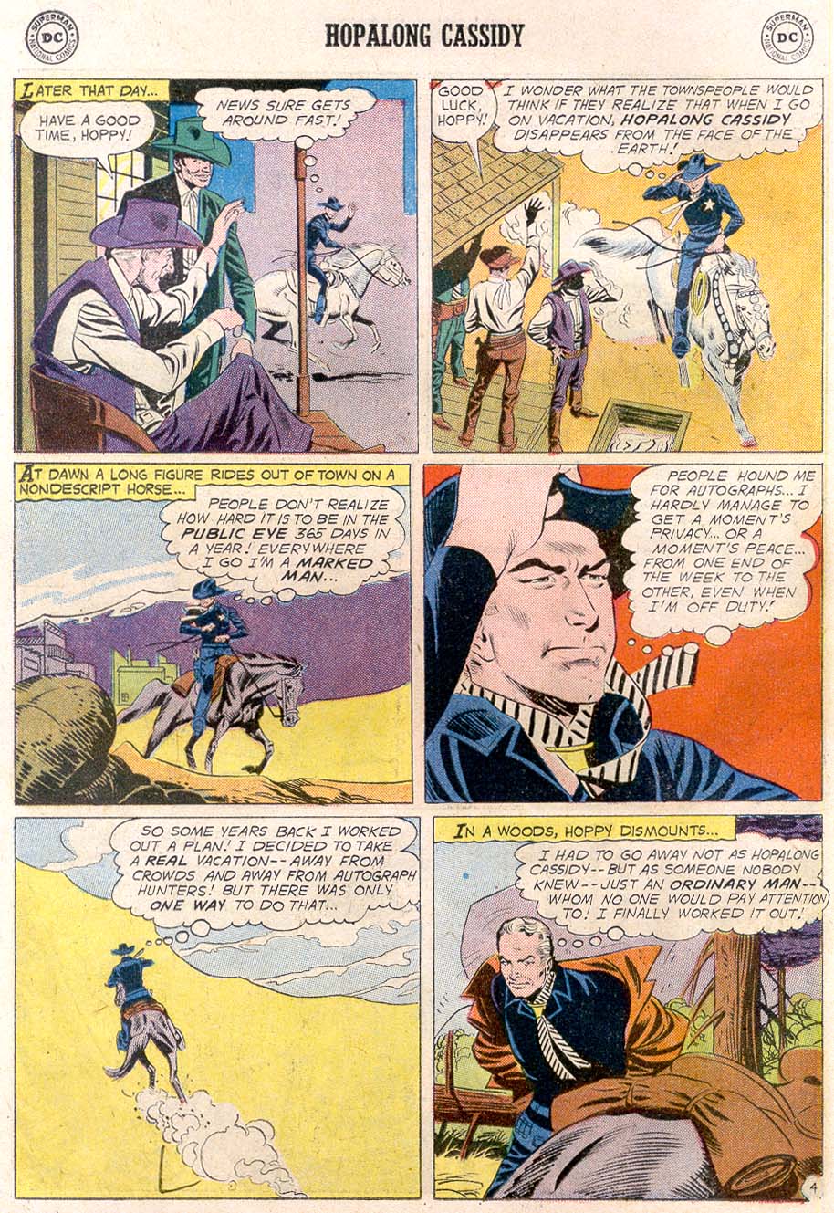 Read online Hopalong Cassidy comic -  Issue #134 - 6