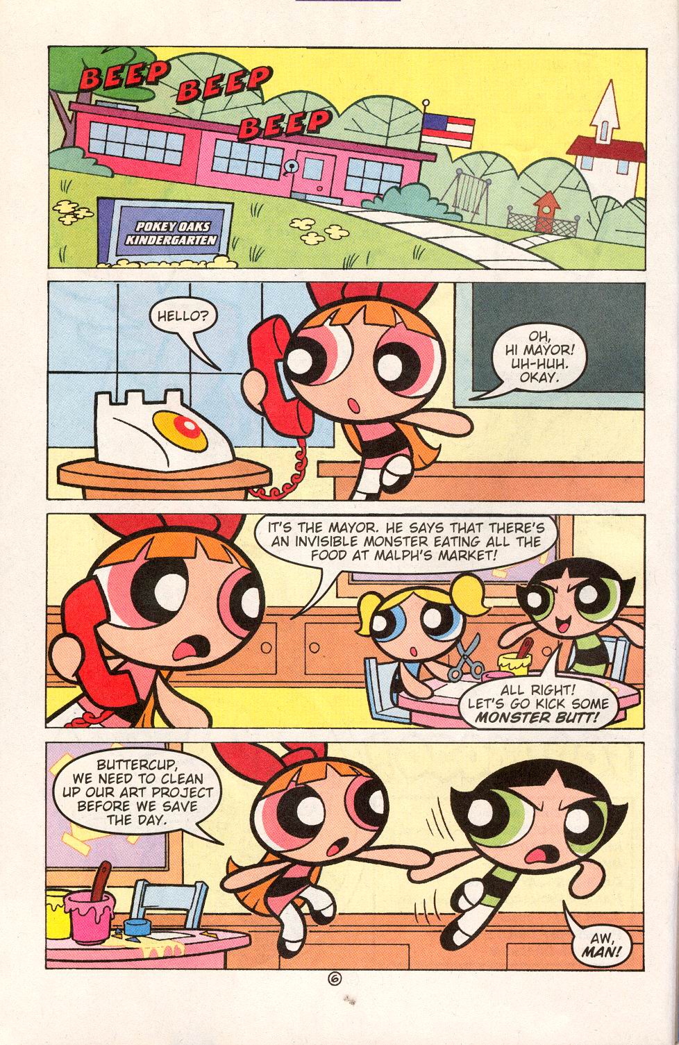 Read online The Powerpuff Girls comic -  Issue #6 - 7