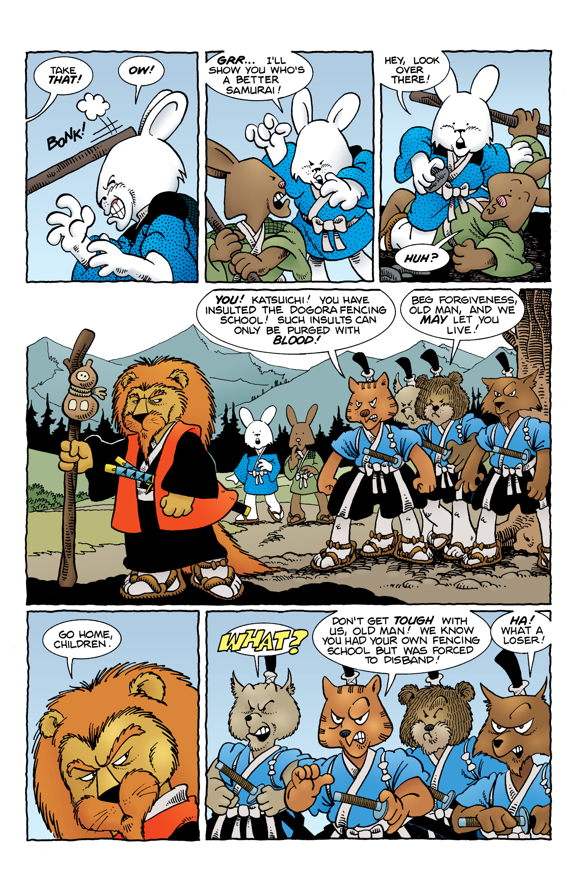 Read online Usagi Yojimbo Color Classics comic -  Issue #1 - 8