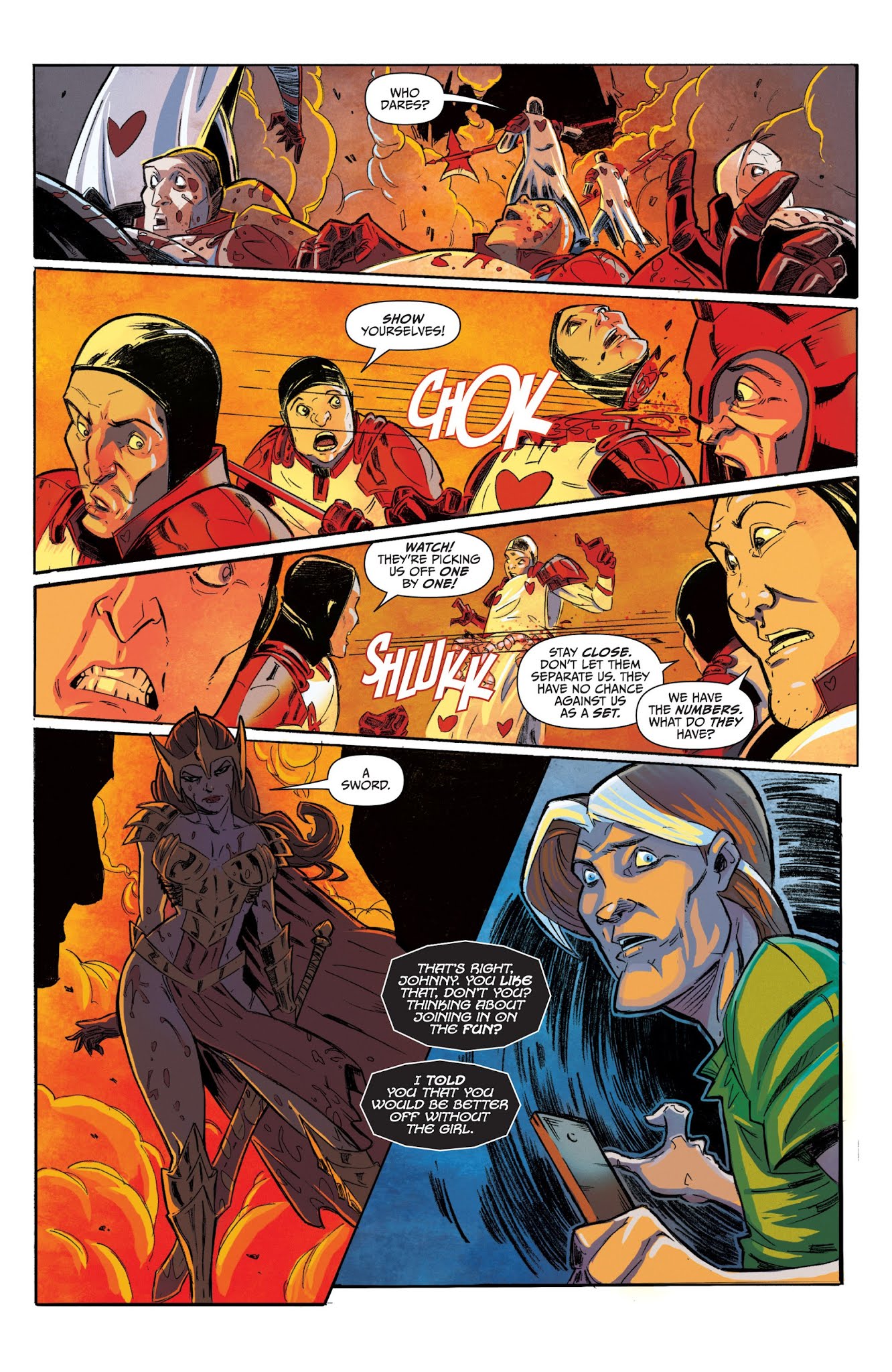 Read online Grimm Fairy Tales presents Wonderland: Through the Looking Glass comic -  Issue #2 - 10