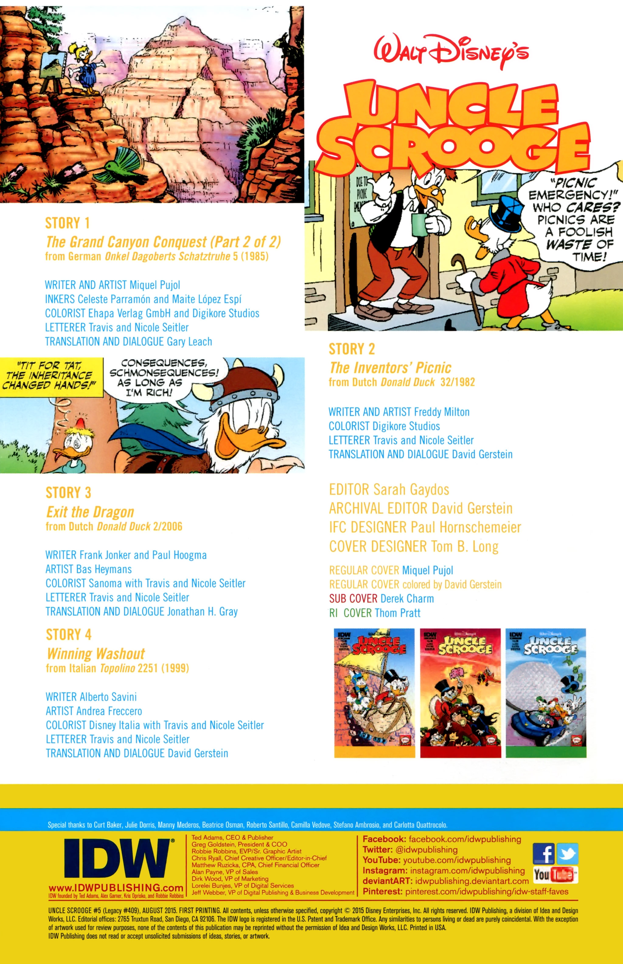 Read online Uncle Scrooge (2015) comic -  Issue #5 - 2