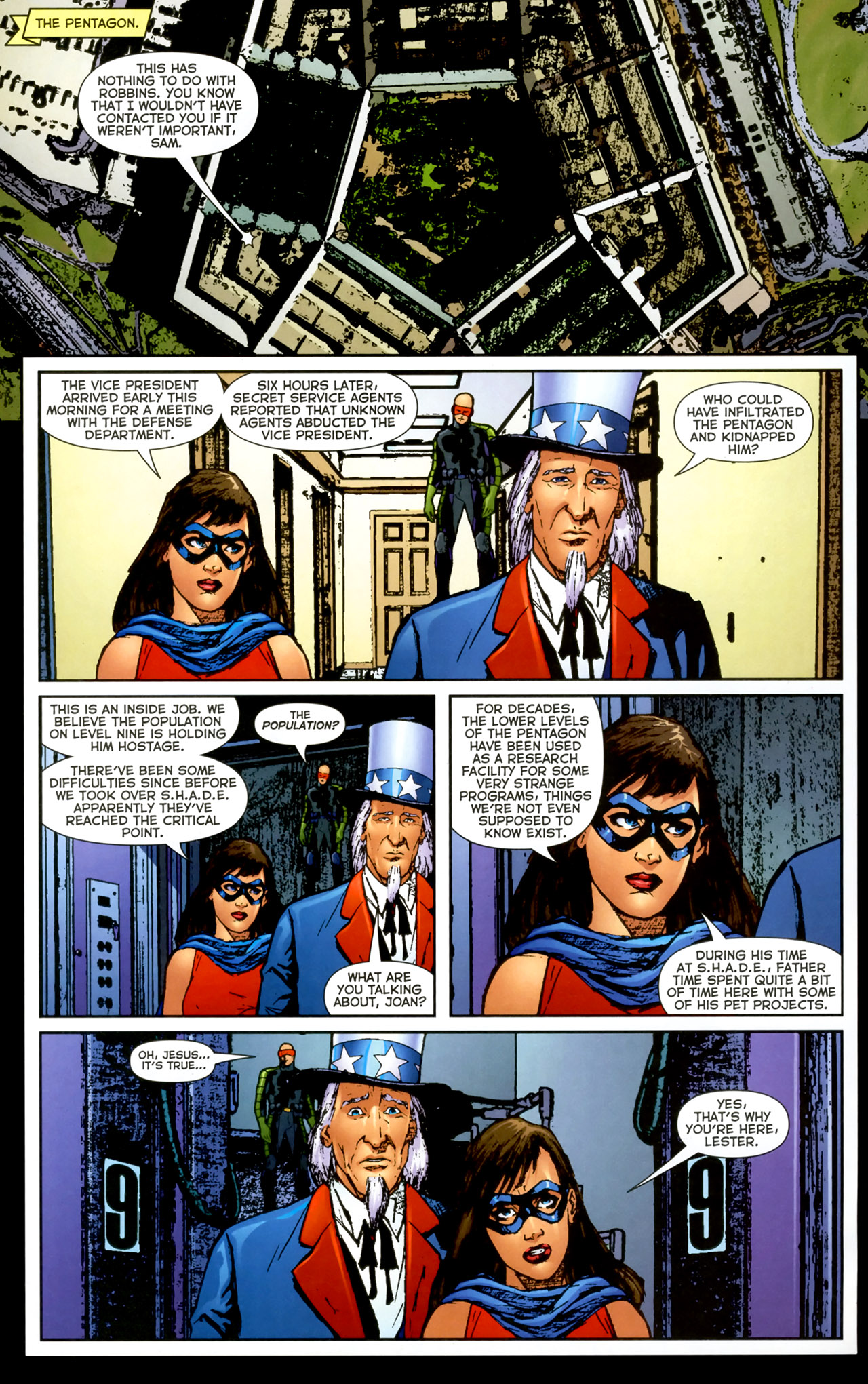 Read online Uncle Sam and the Freedom Fighters (2007) comic -  Issue #3 - 15
