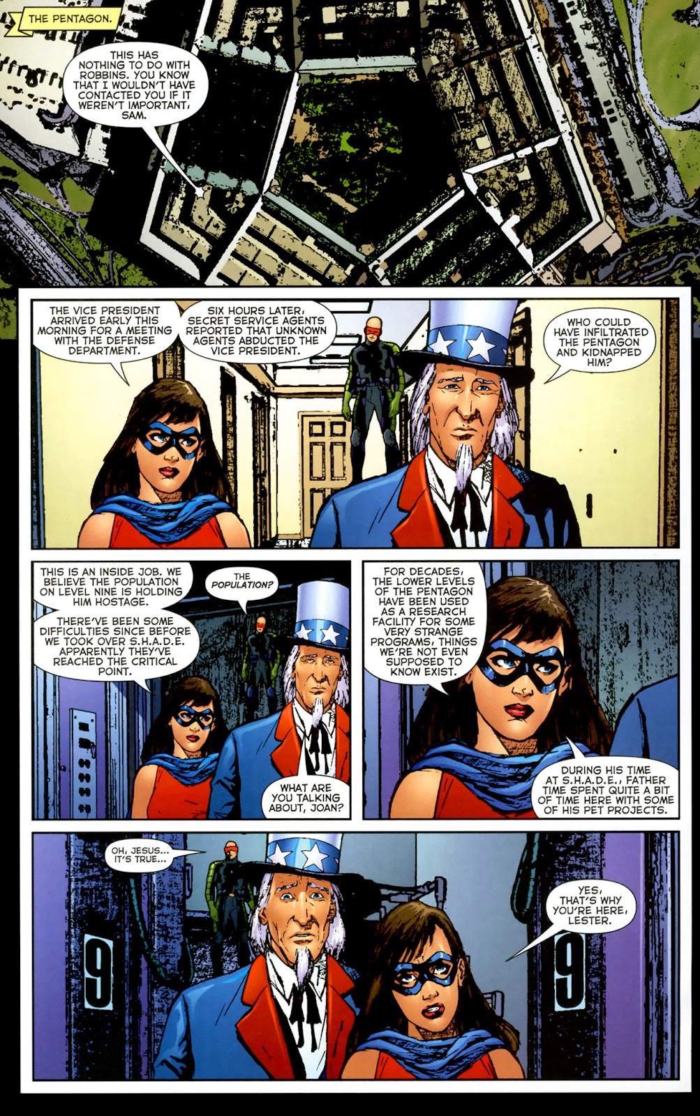 Uncle Sam and the Freedom Fighters (2007) issue 3 - Page 15