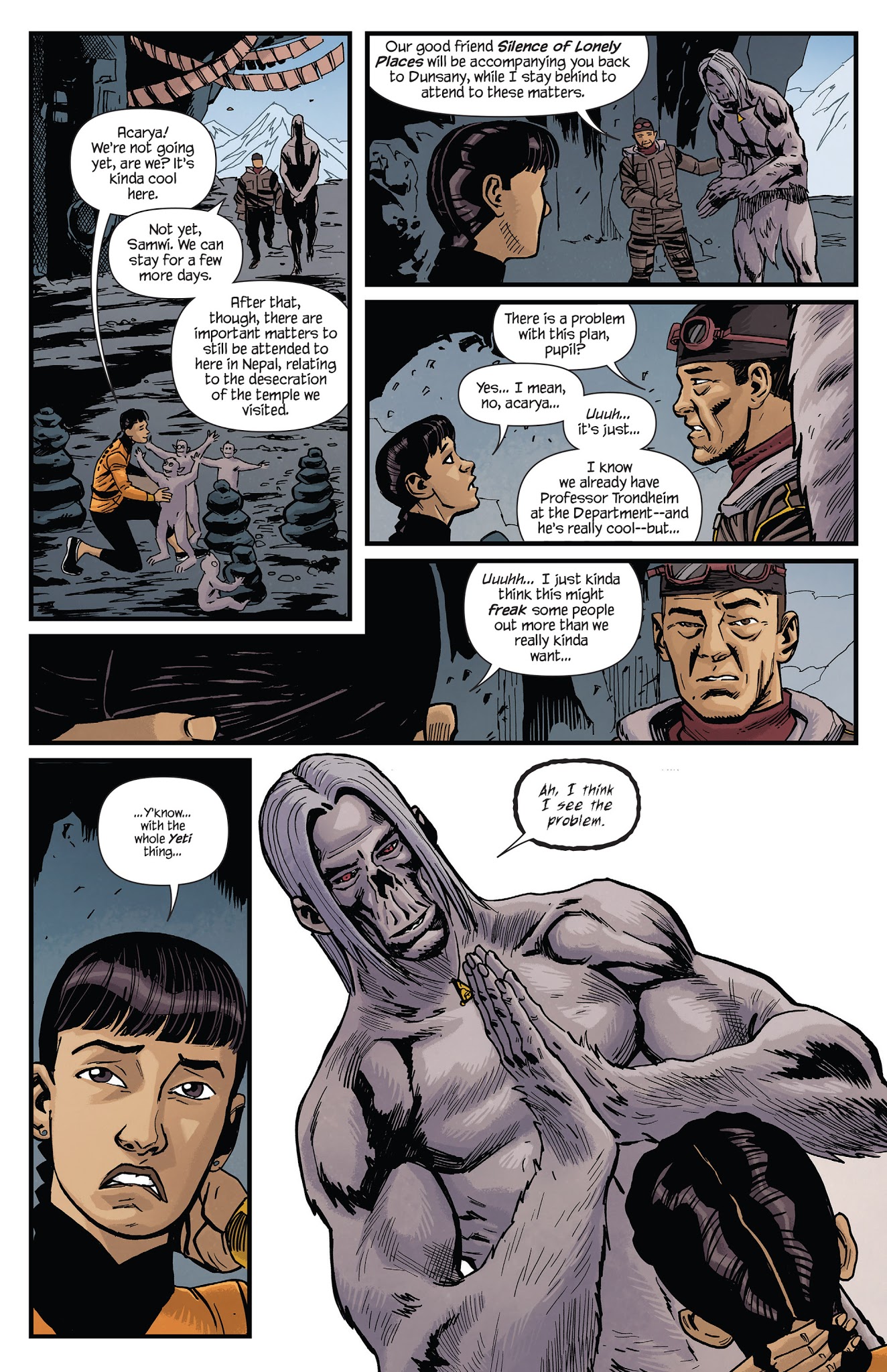 Read online Dept. of Monsterology: Sabbaticals comic -  Issue #5 - 5