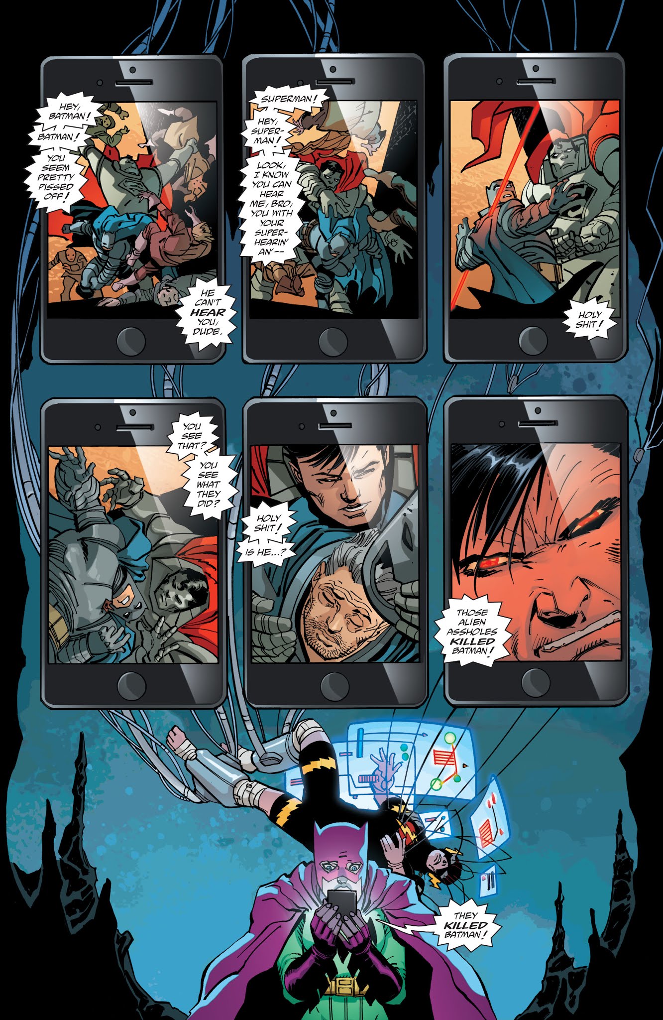 Read online Dark Knight III: The Master Race comic -  Issue # _TPB (Part 3) - 85