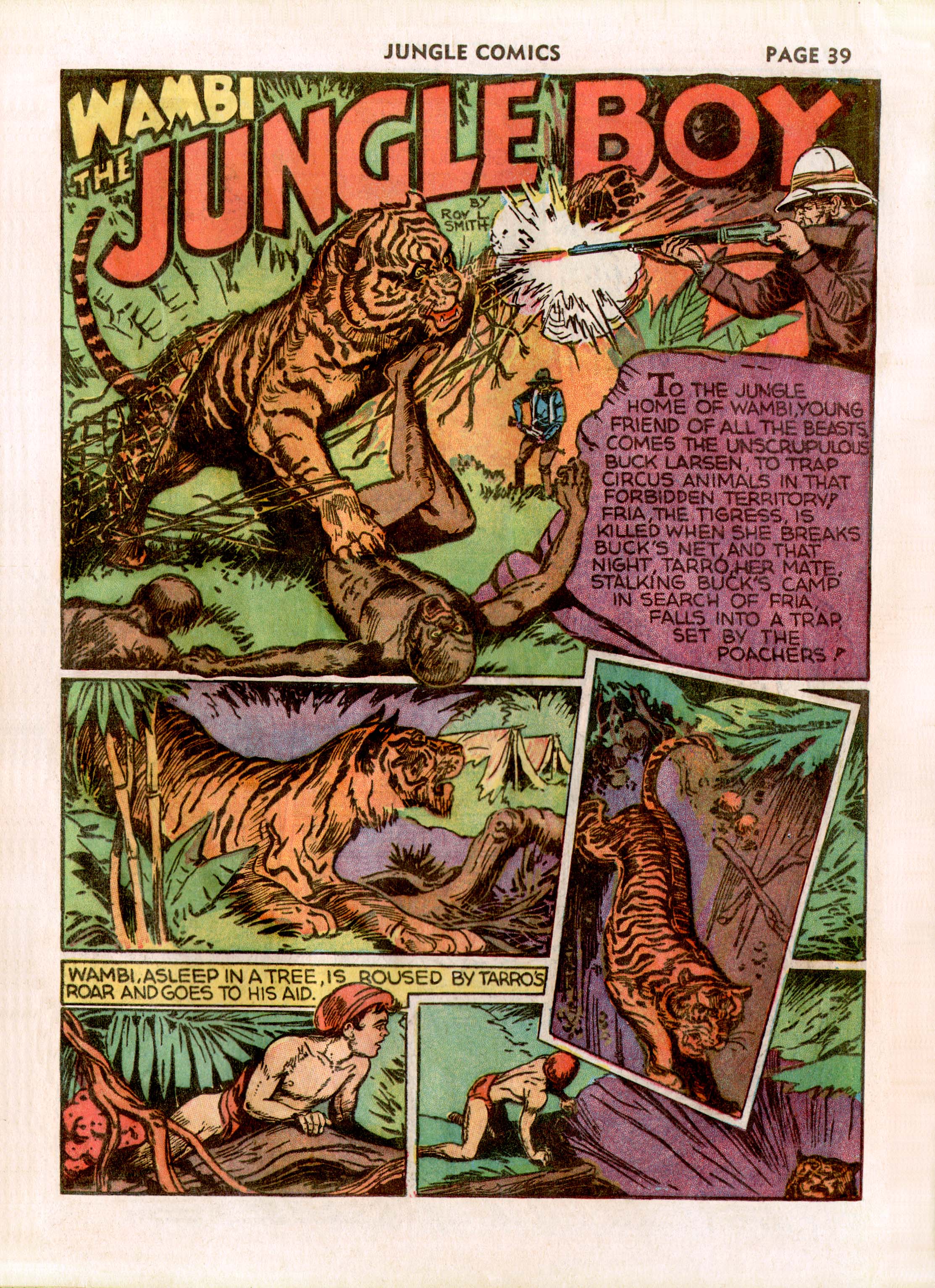 Read online Jungle Comics comic -  Issue #3 - 41