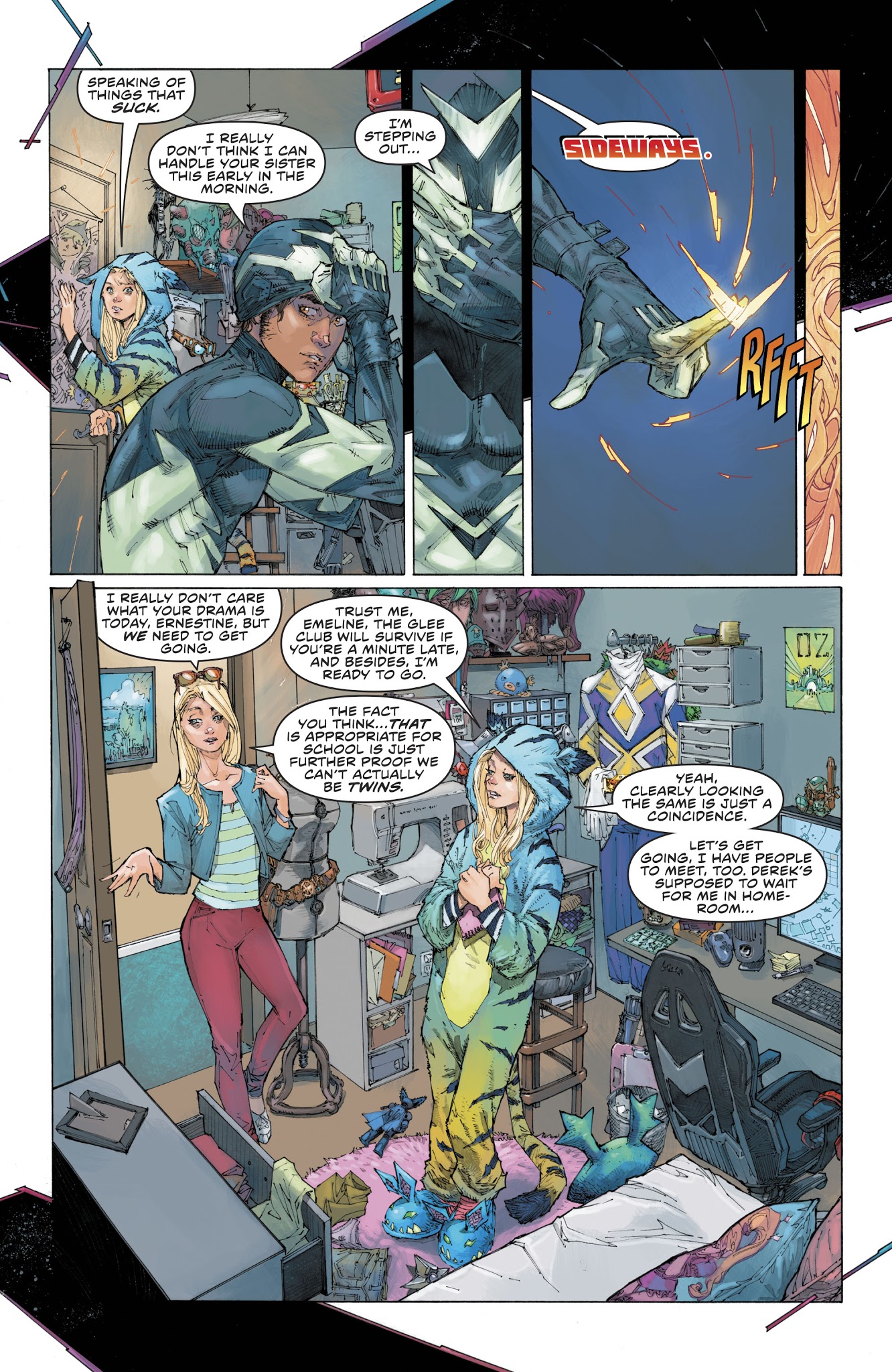 Read online Sideways comic -  Issue #1 - 9