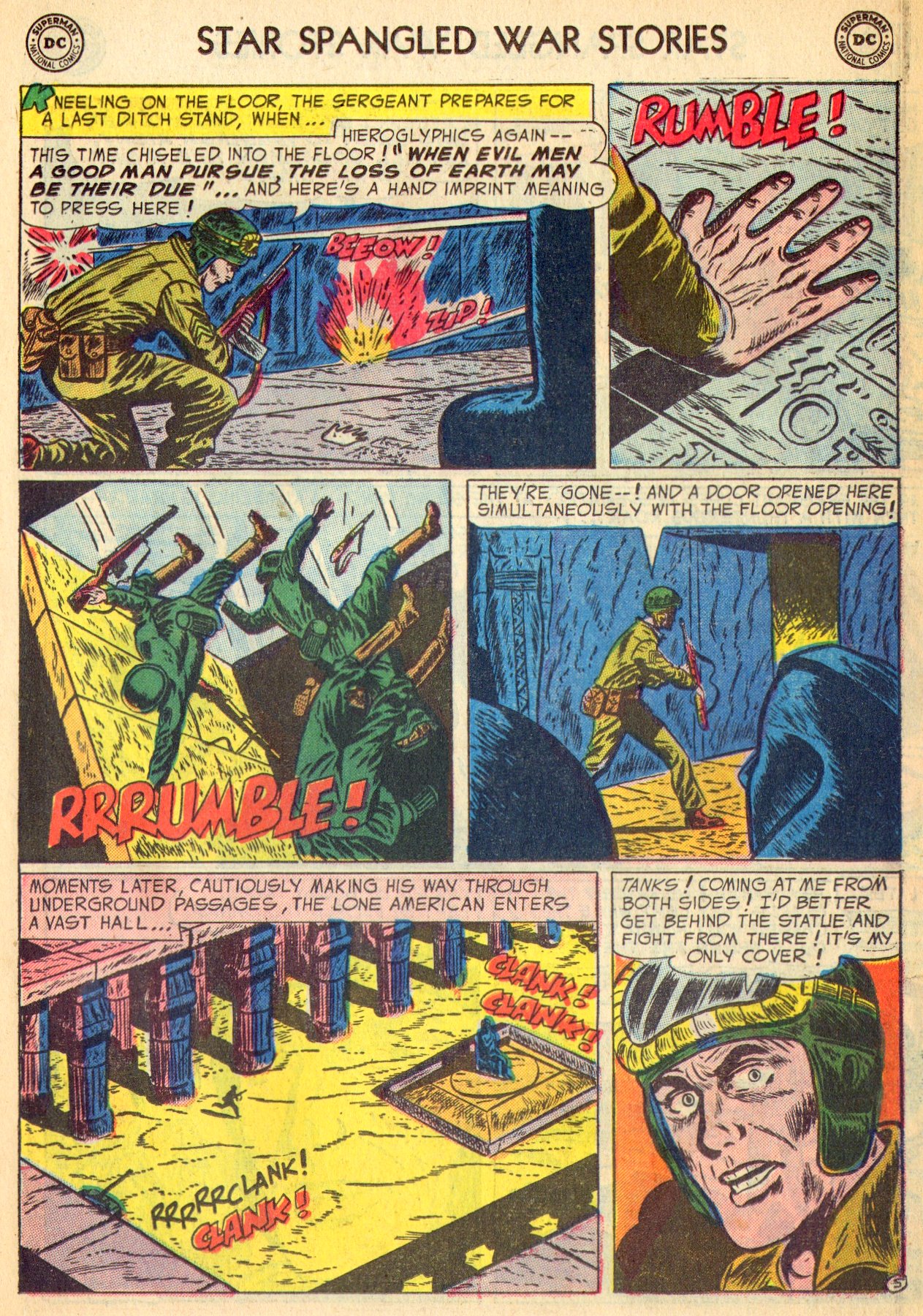 Read online Star Spangled War Stories (1952) comic -  Issue #24 - 23