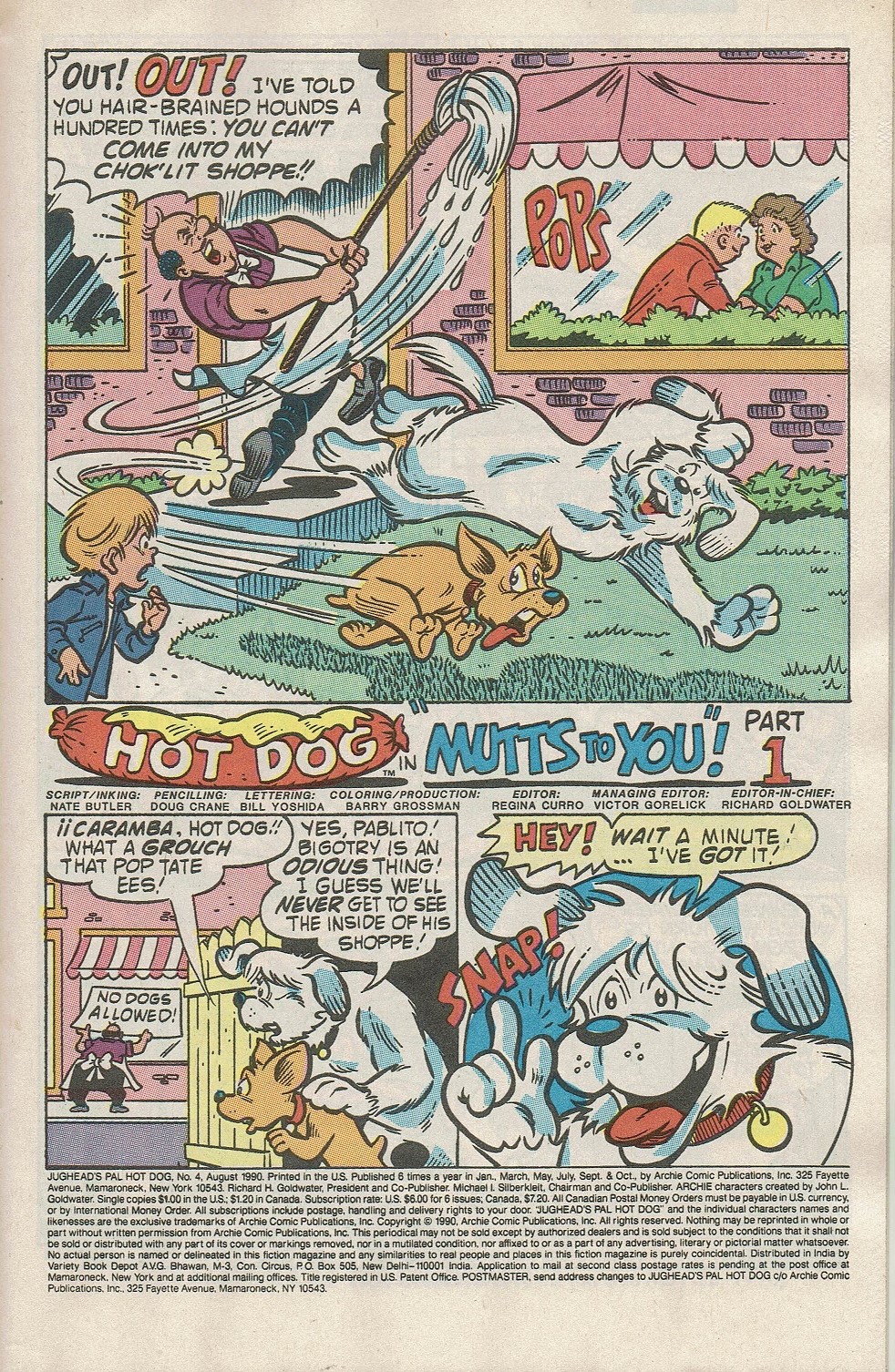 Read online Jughead's Pal Hot Dog comic -  Issue #4 - 3