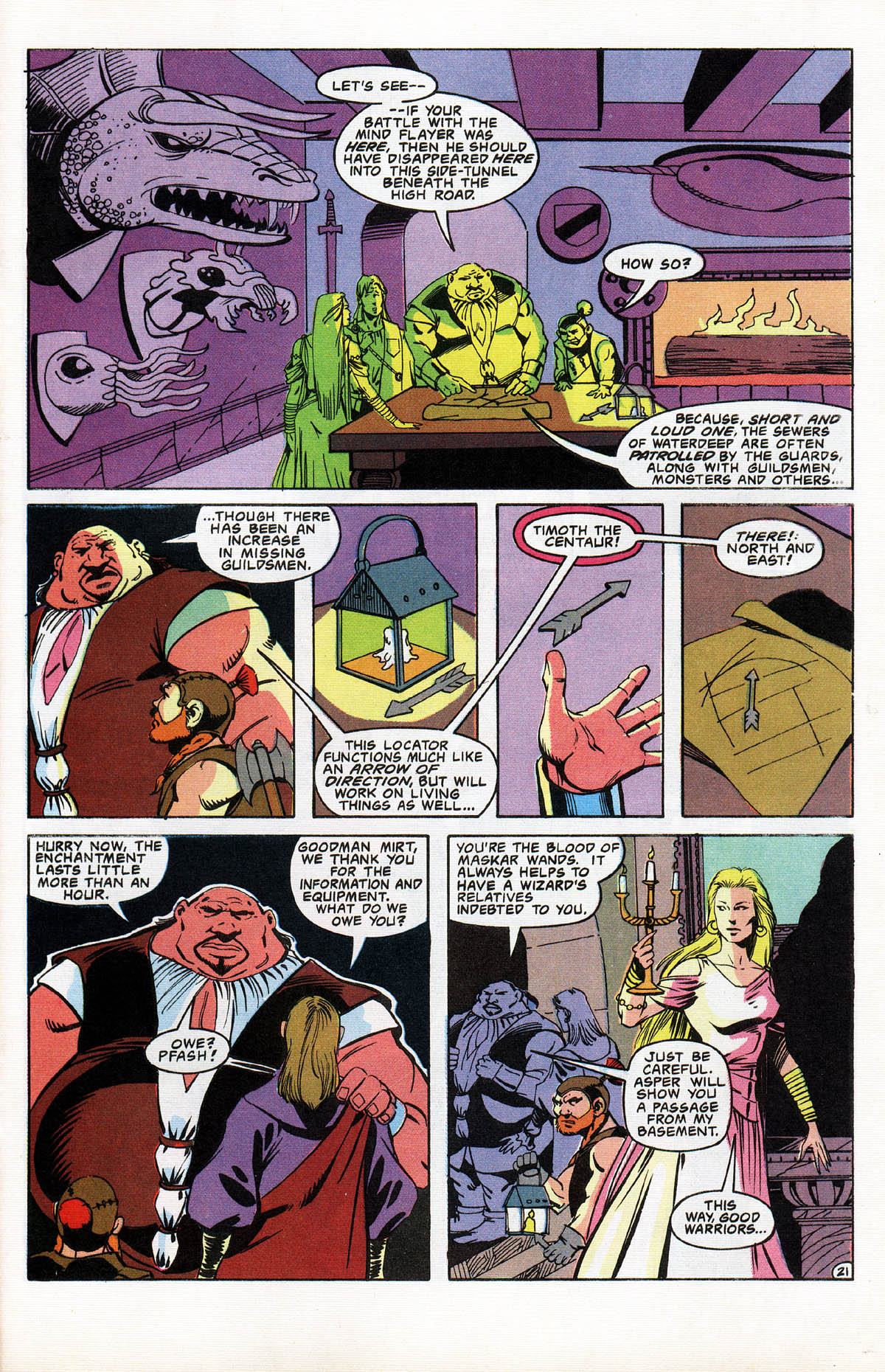 Read online Advanced Dungeons & Dragons comic -  Issue #10 - 26