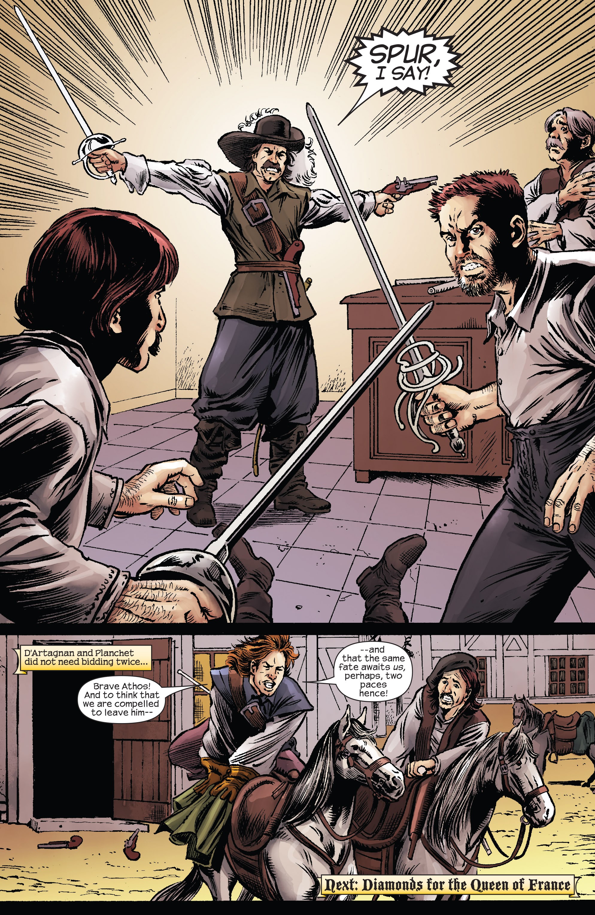 Read online Marvel Illustrated: The Three Musketeers comic -  Issue #2 - 23