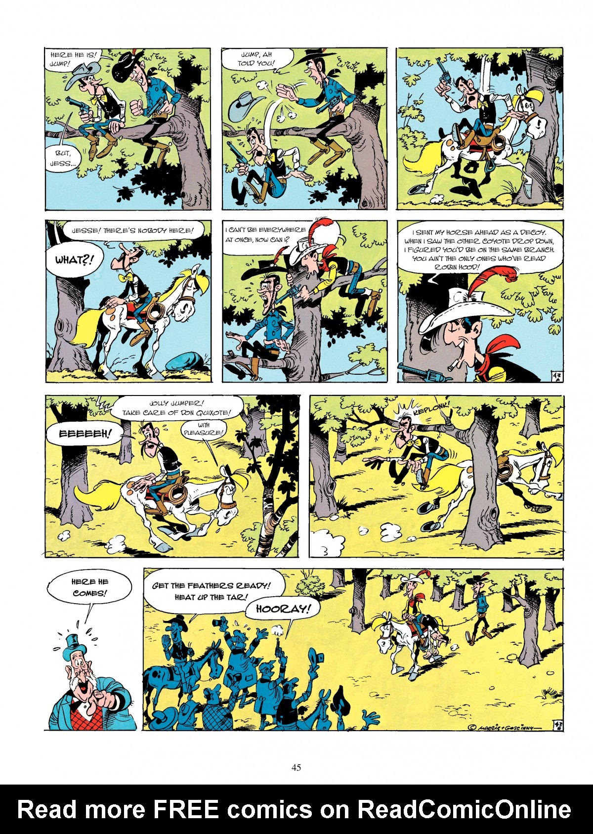 Read online A Lucky Luke Adventure comic -  Issue #4 - 47