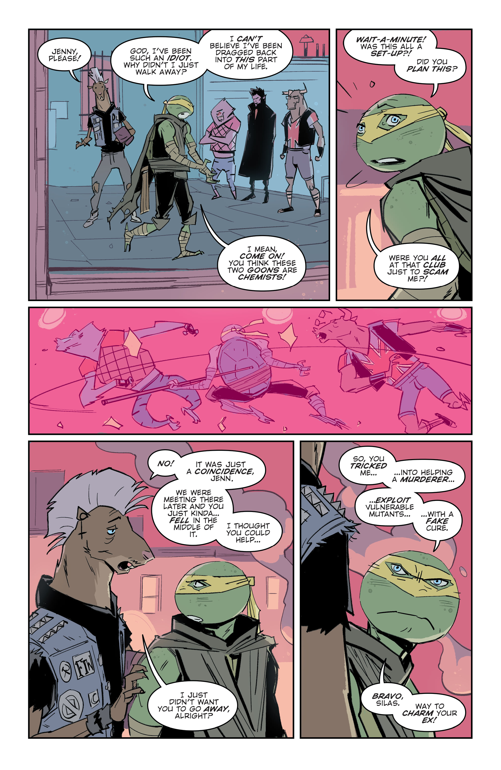 Read online Teenage Mutant Ninja Turtles: Jennika comic -  Issue #2 - 21