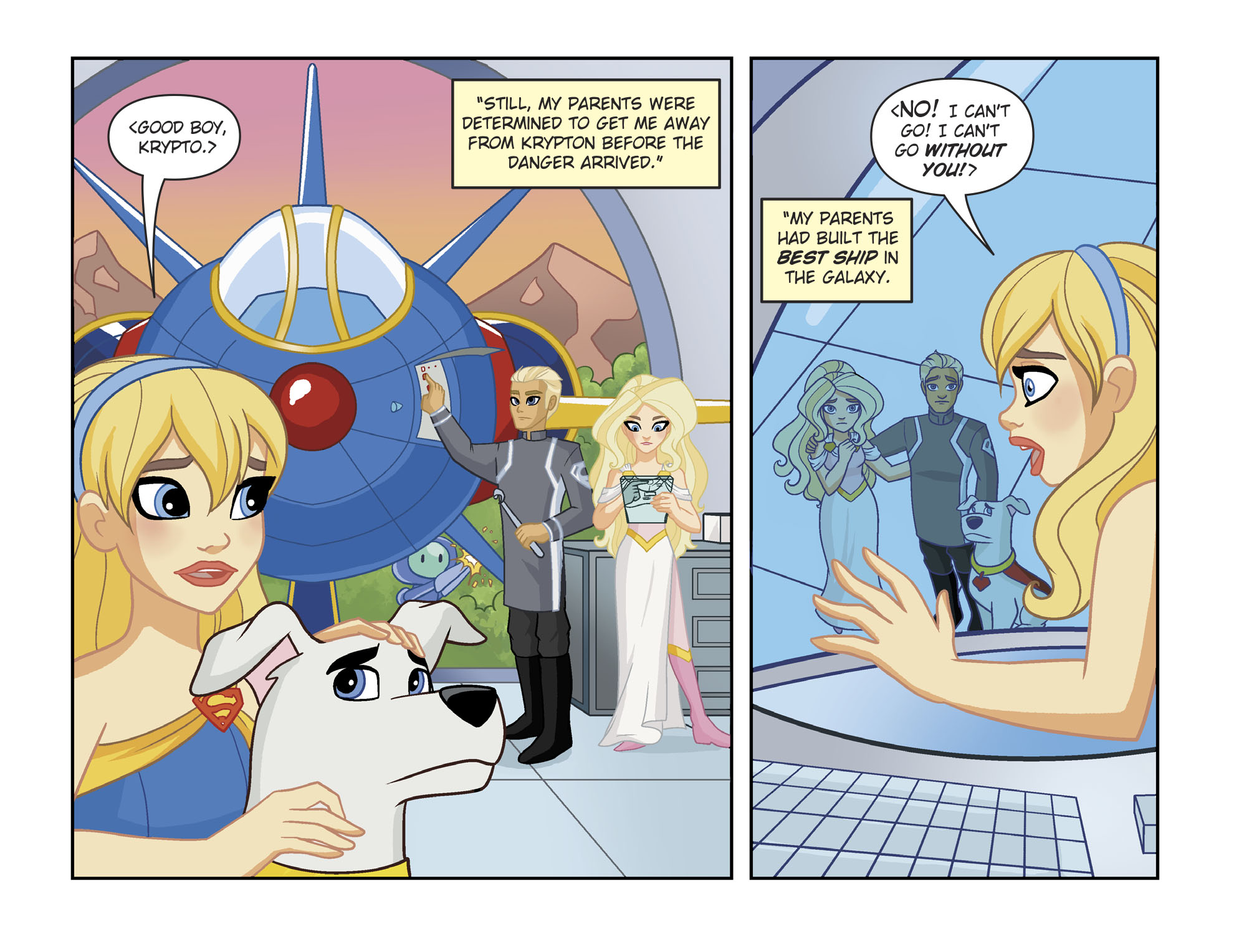 Read online DC Super Hero Girls: Spaced Out comic -  Issue #2 - 14