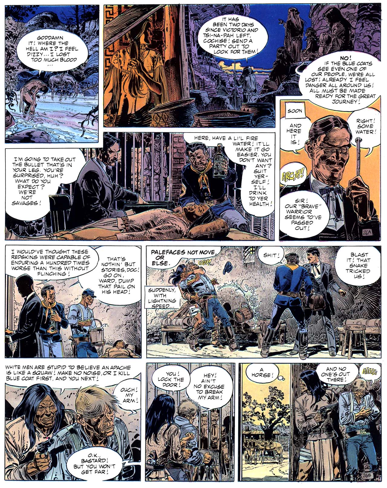 Read online Epic Graphic Novel: Blueberry comic -  Issue #3 - 77