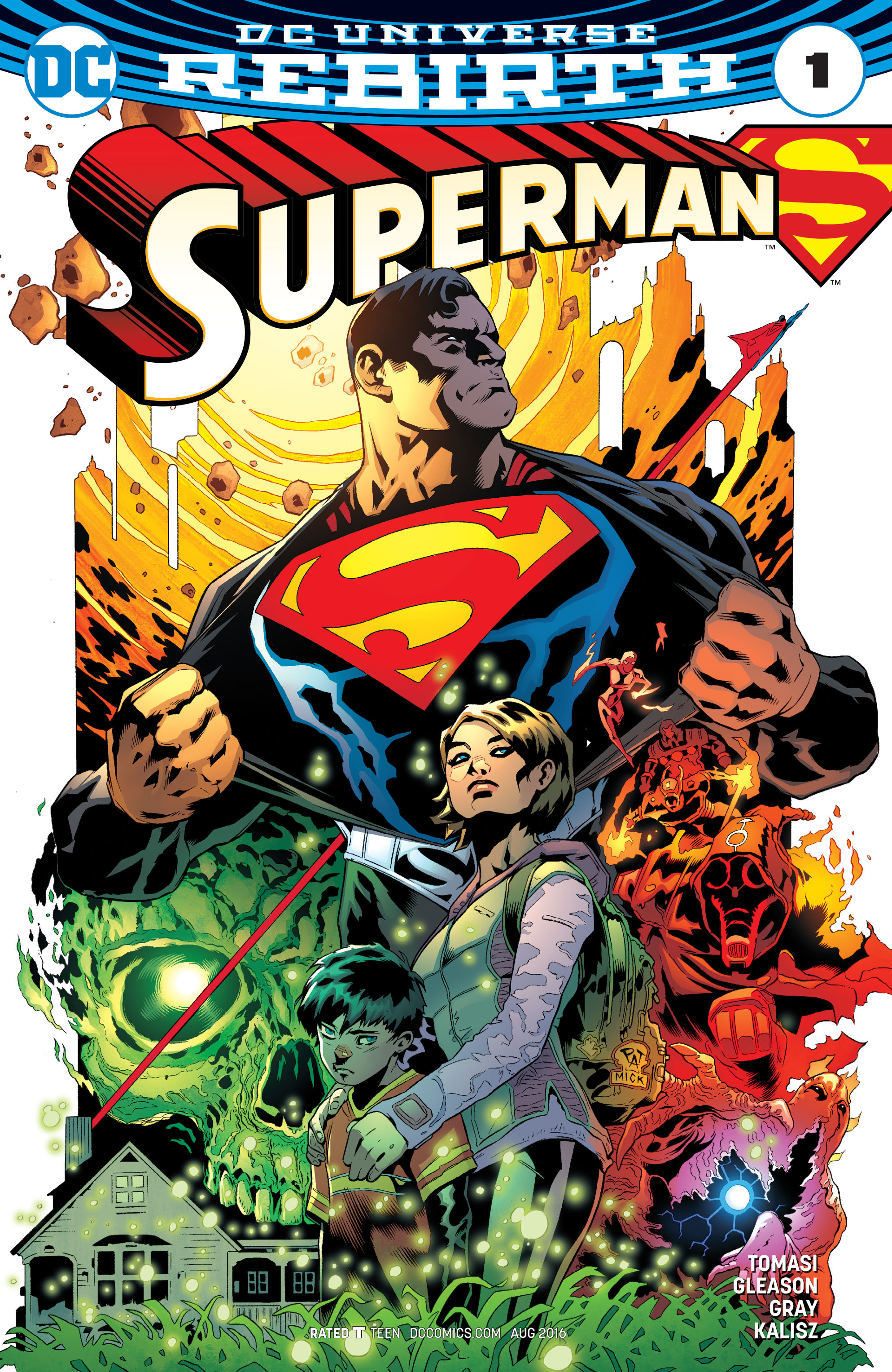 Read online Superman (2016) comic -  Issue #1 - 1