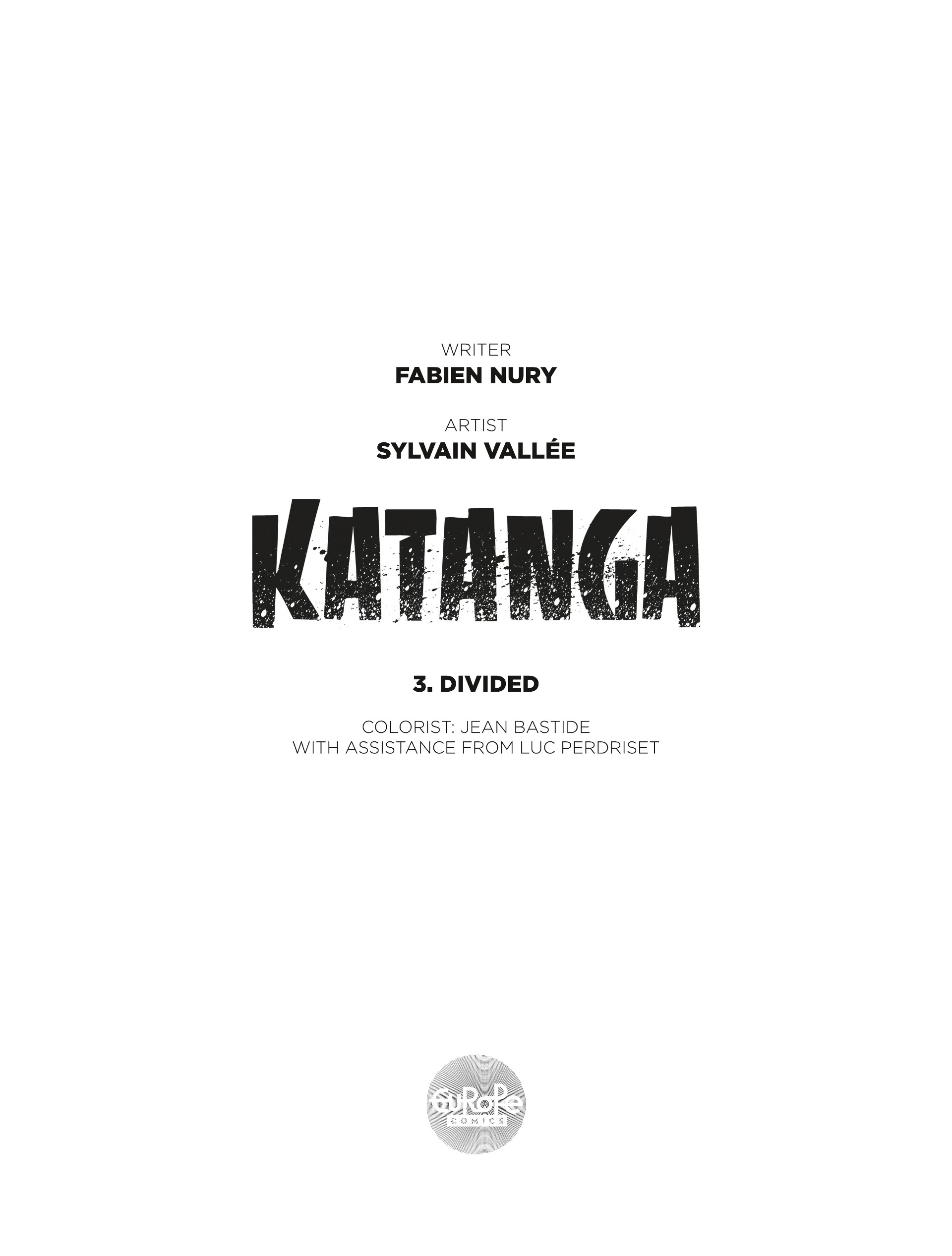 Read online Katanga comic -  Issue #3 - 3