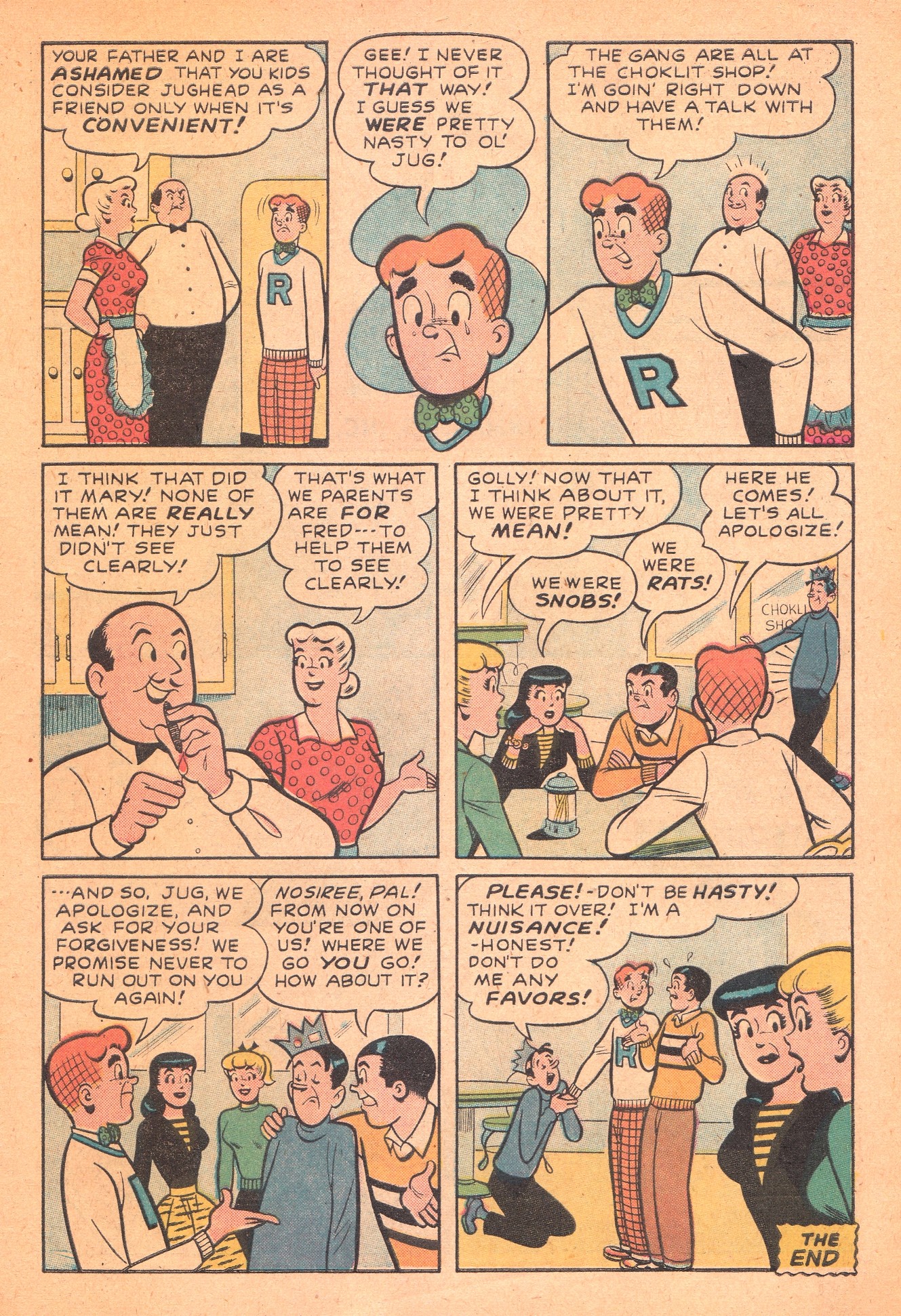 Read online Archie's Pal Jughead comic -  Issue #50 - 7