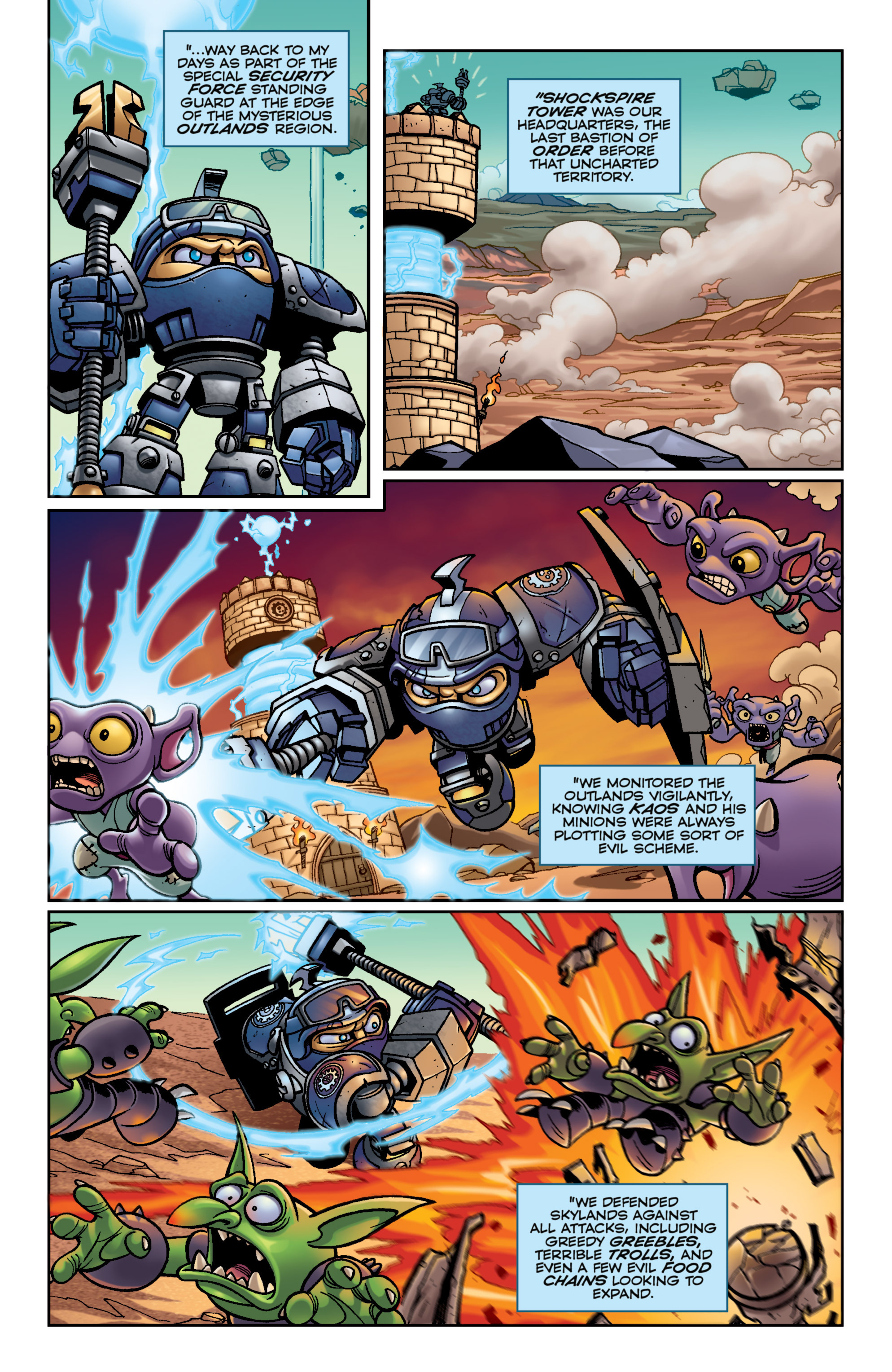 Read online Skylanders Superchargers comic -  Issue #6 - 19