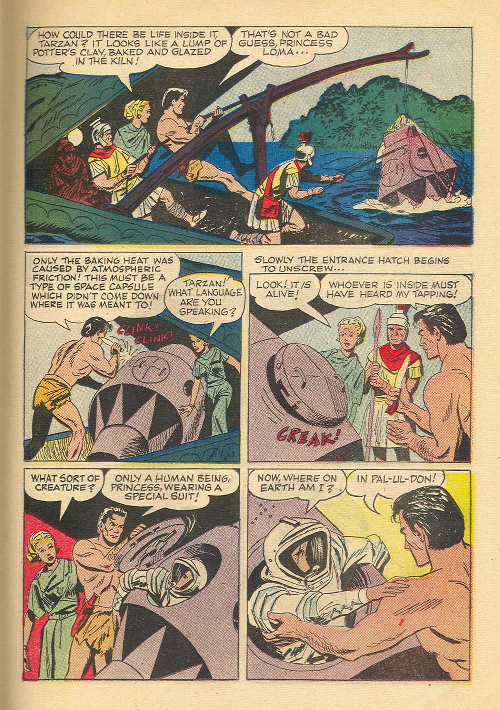Read online Tarzan (1948) comic -  Issue #51 - 71